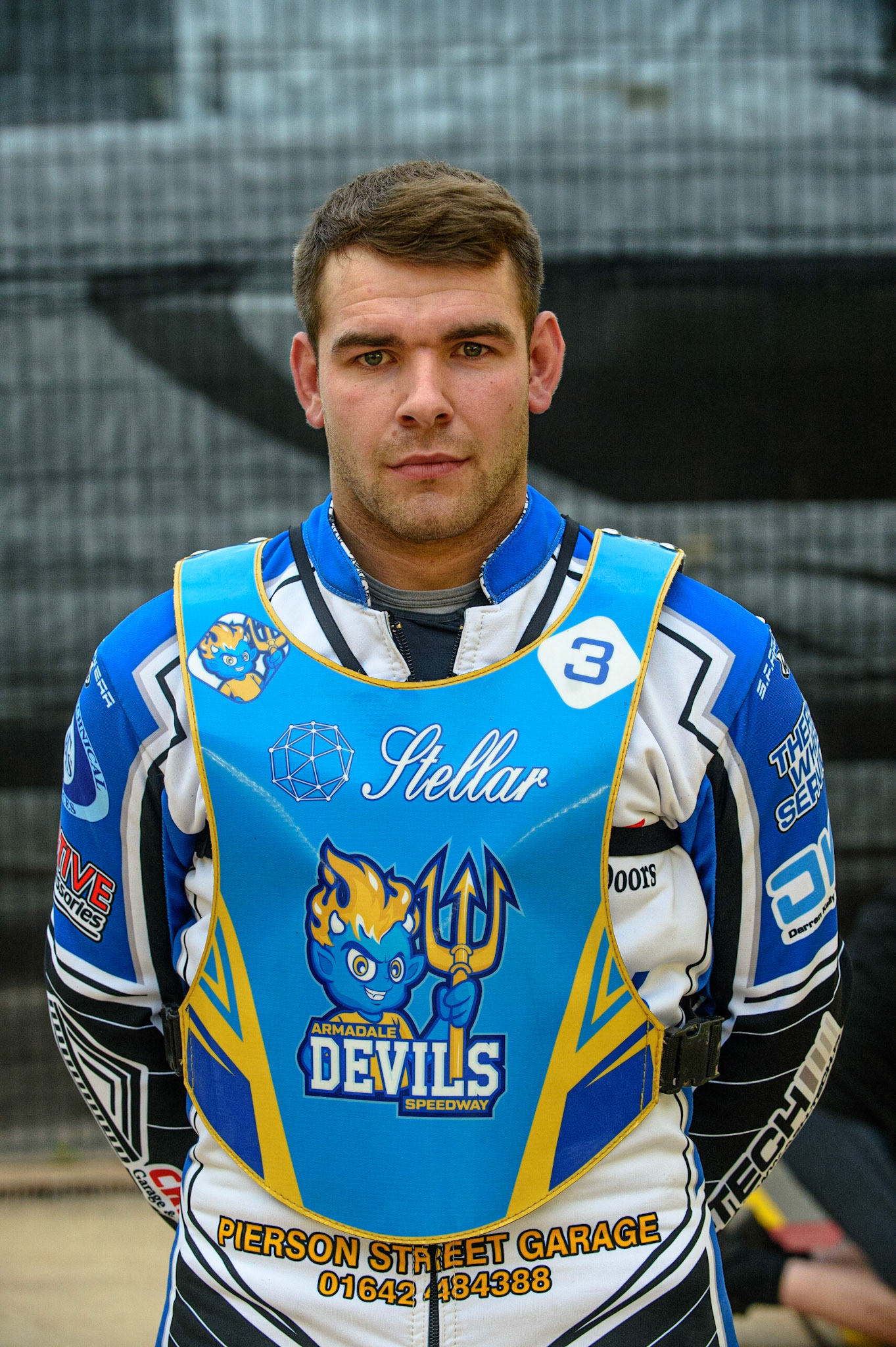 MANCHESTER, UK. AUGUST 20TH  Danny Phillips  -Armadale Stellar Devils during the National Development League match between Belle Vue Aces and Armadale Devils at the National Speedway Stadium, Manchester on Friday 20th August 2021. (Credit: Ian Charles | MI News)