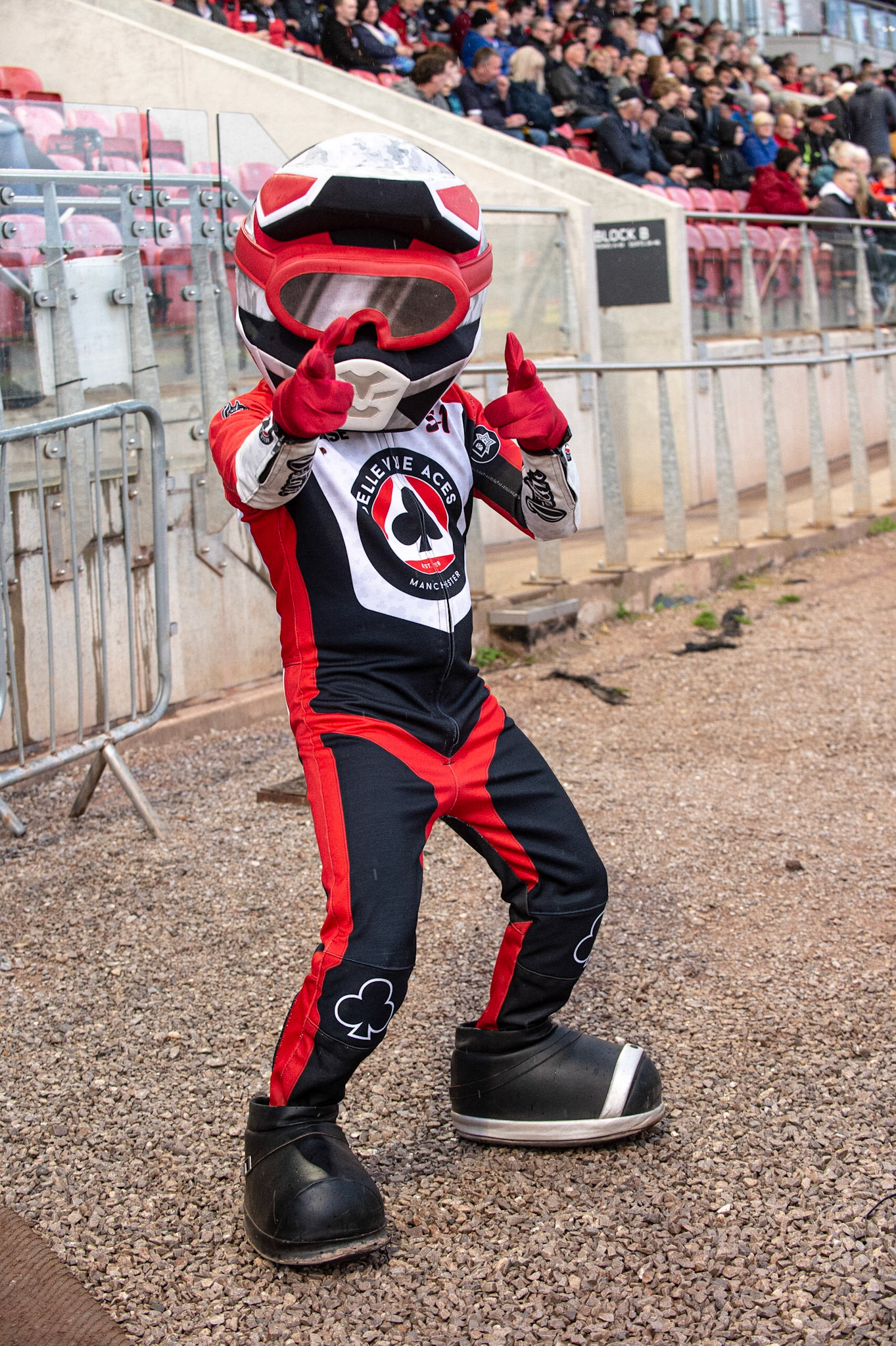 Photo by Ian Charles:



Belle Vue Aces v Wolverhampton Wolves, SGB Premiership, National Speedway Stadium, Manchester, Monday, 19, August, 2019