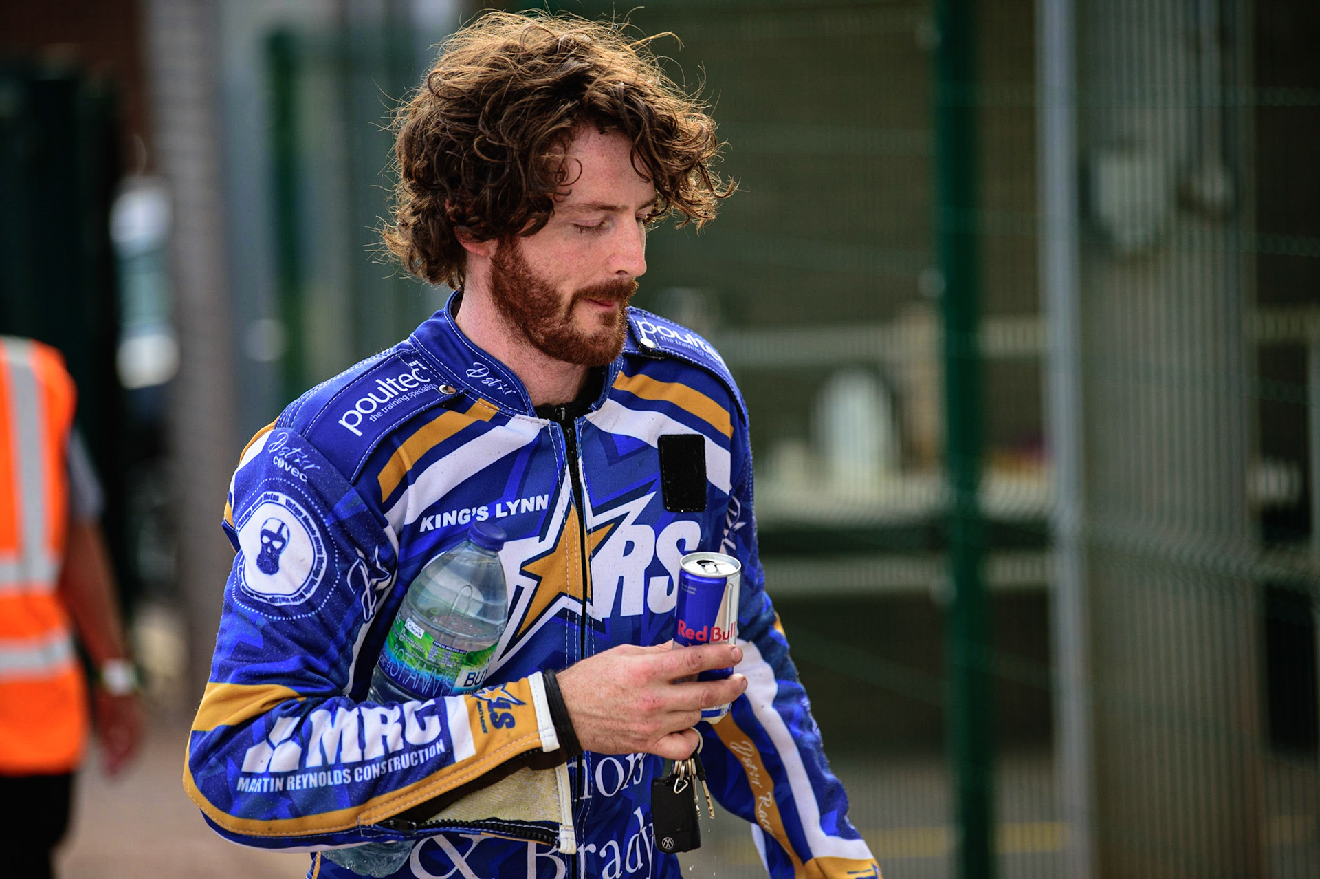 MANCHESTER UK  Richard Lawson  - King’s Lynn Minors &amp; Brady Stars  during the SGB Premiership match between Belle Vue Aces and King's Lynn Stars at the National Speedway Stadium, Manchester on Monday 11th July 2022. (Credit: Ian Charles | MI News)