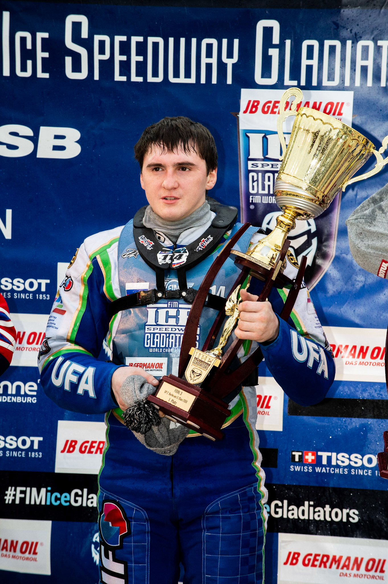 Photo: Ian Charles

Dinar Valeev - Winner on Sunday

FIM Ice Speedway Gladiators World Championship, Final 3.2, Horst-Dohm Eisstadion, Berlin, Germany Sunday  3  March  2019