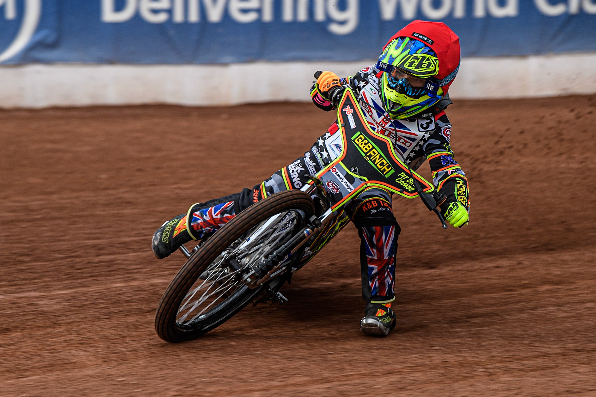 Archie Rolph in action  during the British Youth Championships at the National Speedway Stadium, Manchester on Friday 12th May 2023. (Photo: Ian Charles | MI News)