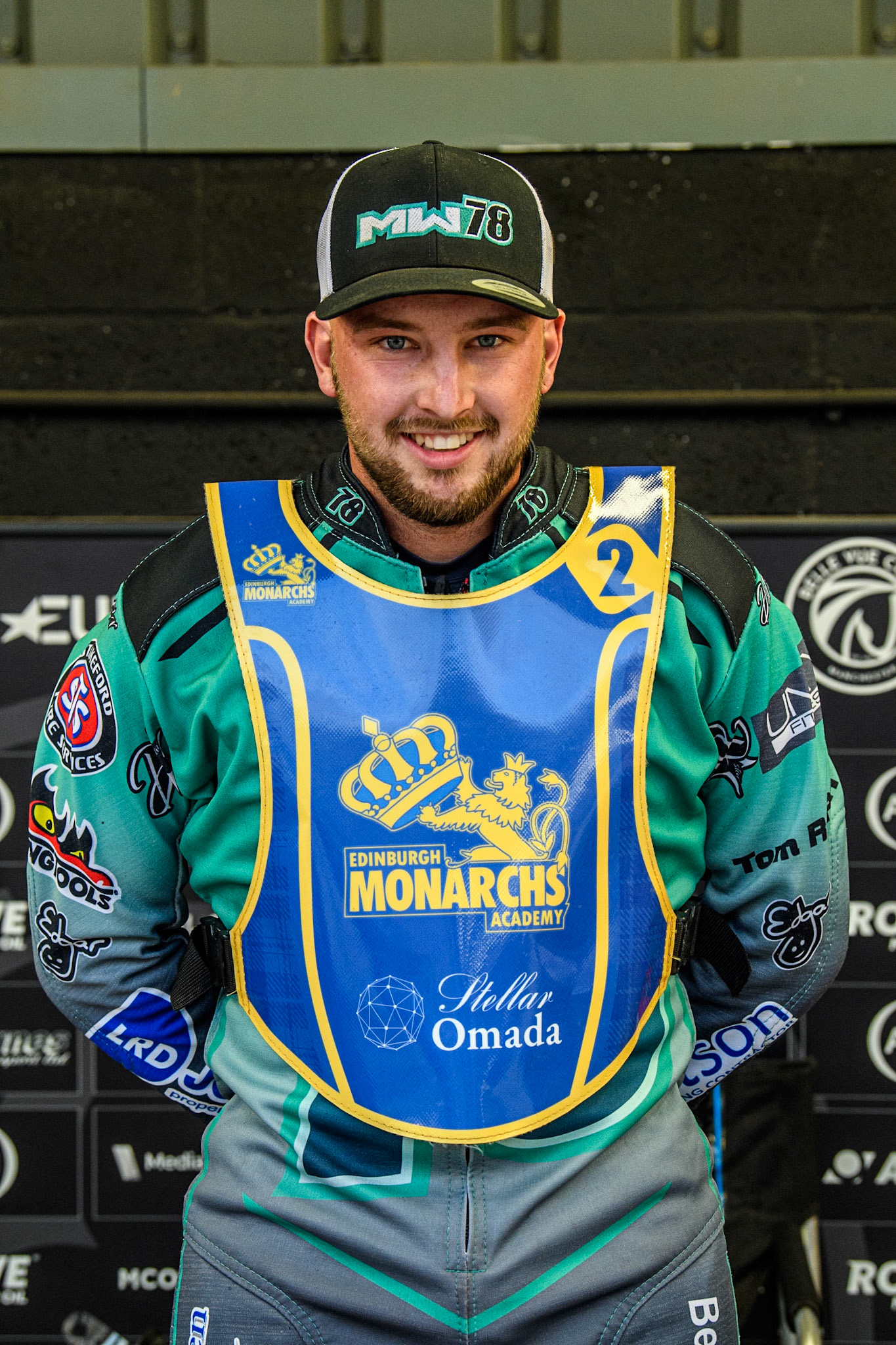 Edinburgh Monarchs' Mason Watson during the WSRA National Development League match between Belle Vue Aces and Edinburgh Monarchs at the National Speedway Stadium, Manchester on Friday 30th August 2024. (Photo: Ian Charles | MI News)