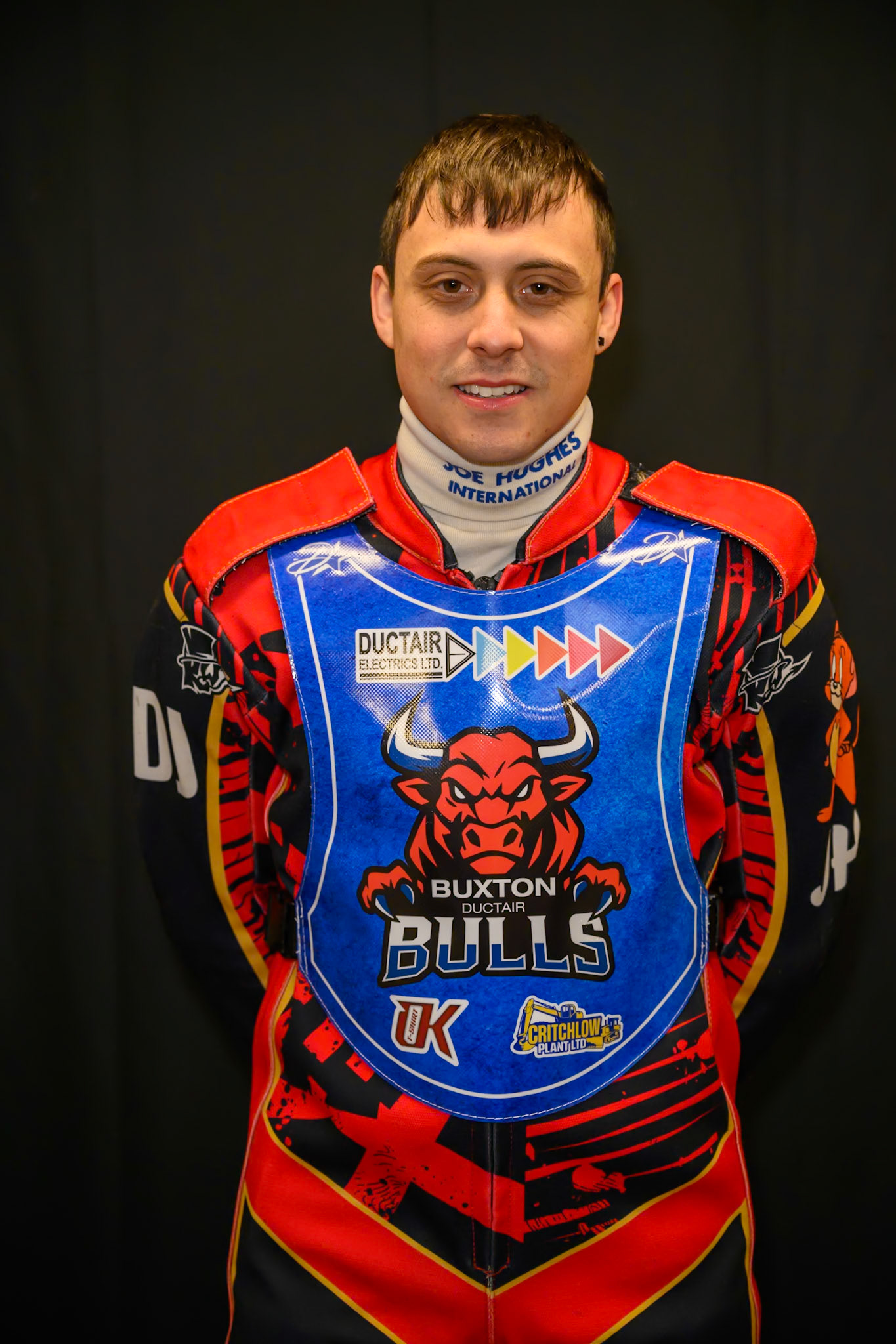 Luke Harris during Buxton Bulls Press and Practice at Hi-Edge Speedway, Buxton on Monday 30th March 2026. (Photo: Ian Charles | MI News)