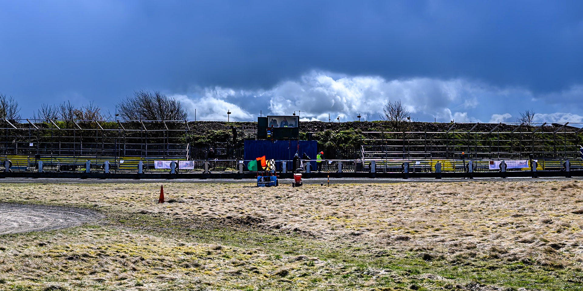 General View of Buxton Speedway during the Regina Chains Fours at Buxton Speedway, Buxton on Sunday 5th April 2026. (Photo: Ian Charles | MI News)