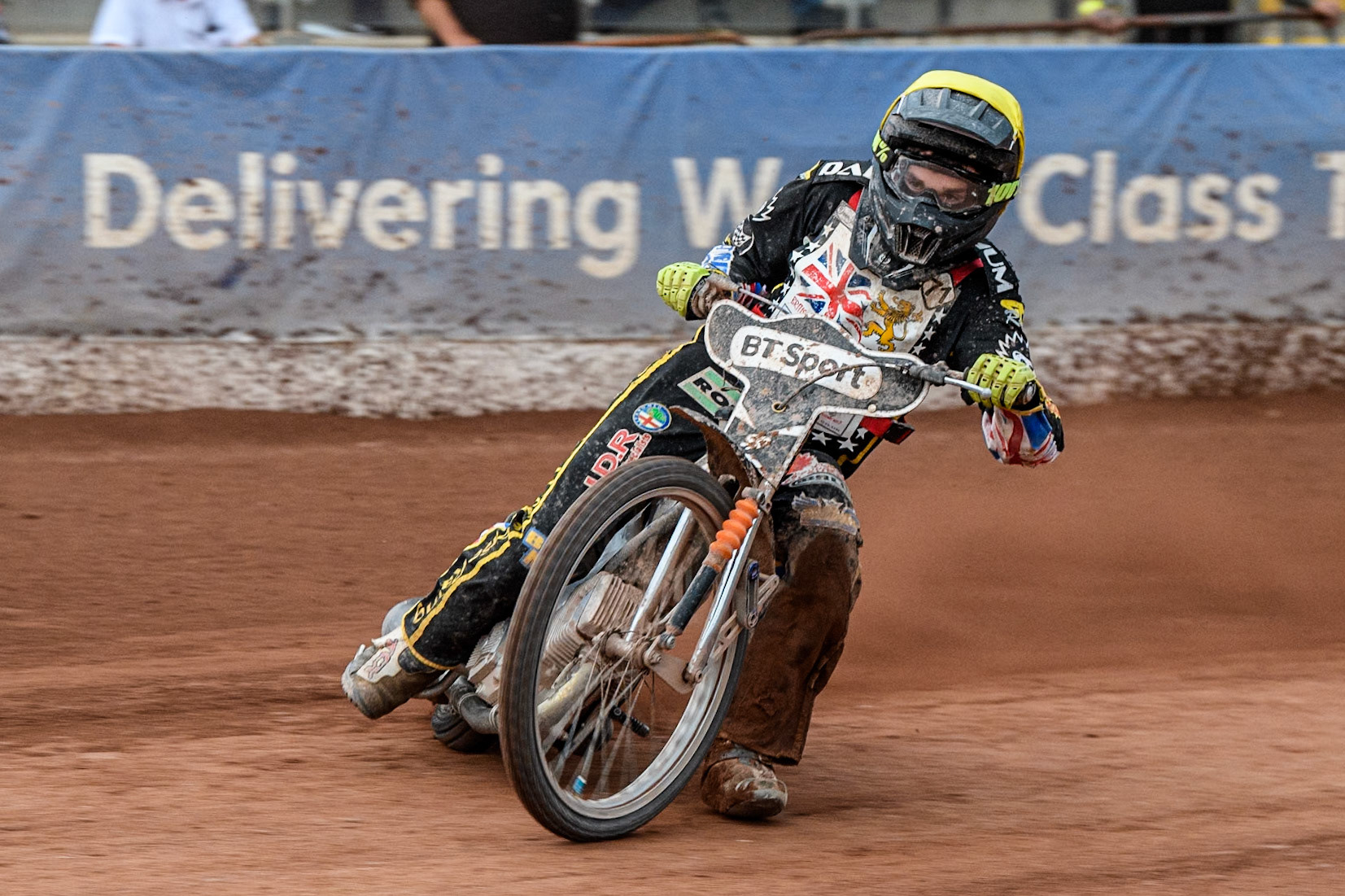 Jack Crewe (500cc)   in action during the British Youth 500cc Championships at the National Speedway Stadium, Manchester on Friday 2nd August 2024. (Photo: Ian Charles | MI News)