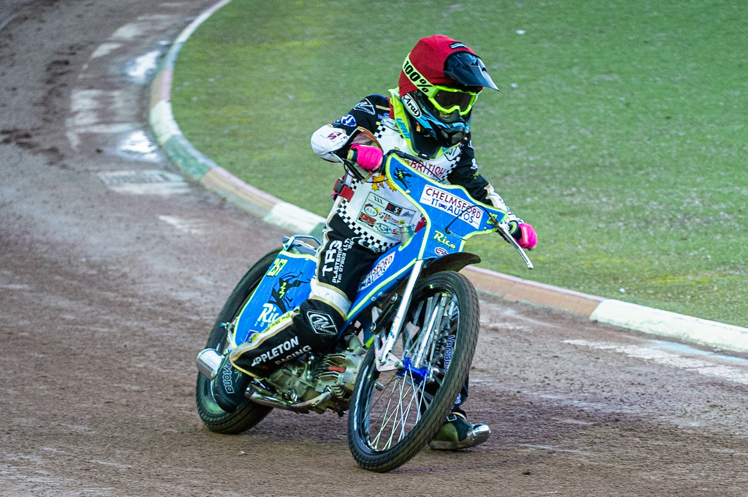 Photo: Ian CharlesRico Joyce in action (125cc B Class)British Youth Speedway Championship (Round 5), National Speedway Stadium, Manchester Saturday  10  October  2020