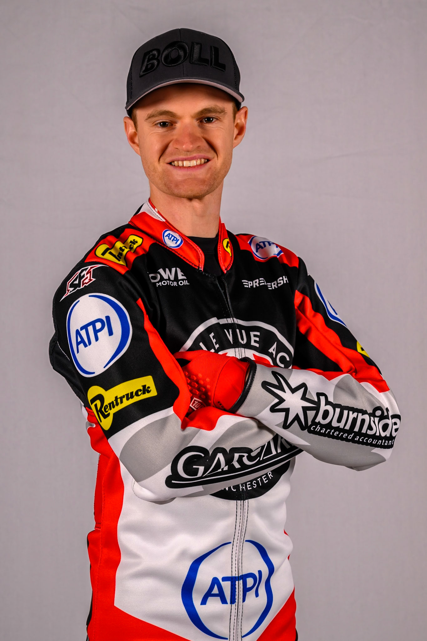 Brady Kurtz of Belle Vue Aces during the Belle Vue Aces Media Day at the National Speedway Stadium, Manchester on Wednesday 11th March 2026. (Photo: Ian Charles | MI News)