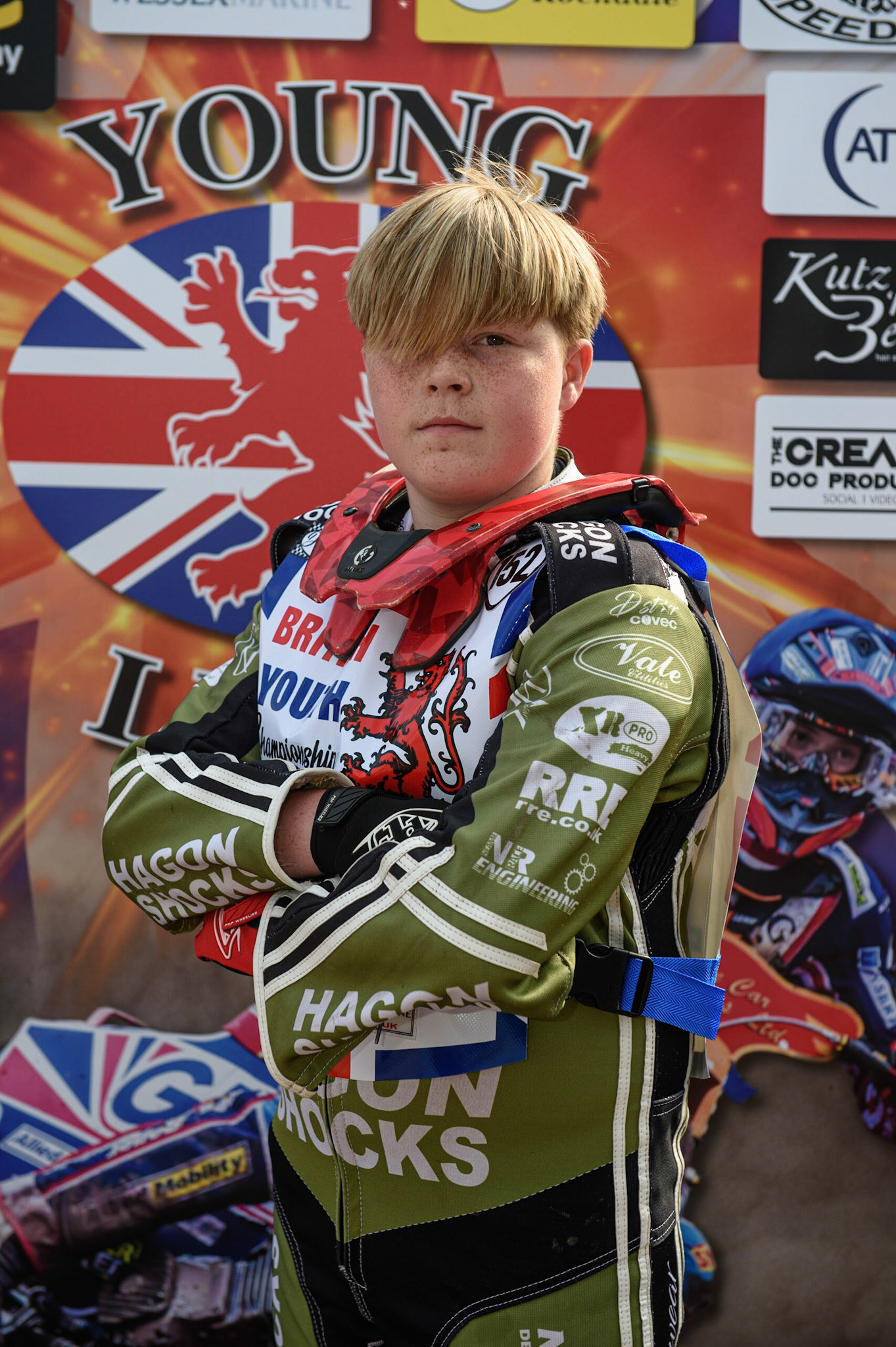 MANCHESTER, UK. MAY 28TH   Ashton Vale  - 250cc CLASS during the British Junior Championship at the National Speedway Stadium, Manchester on Friday 28th May 2021. (Credit: Ian Charles | MI News)