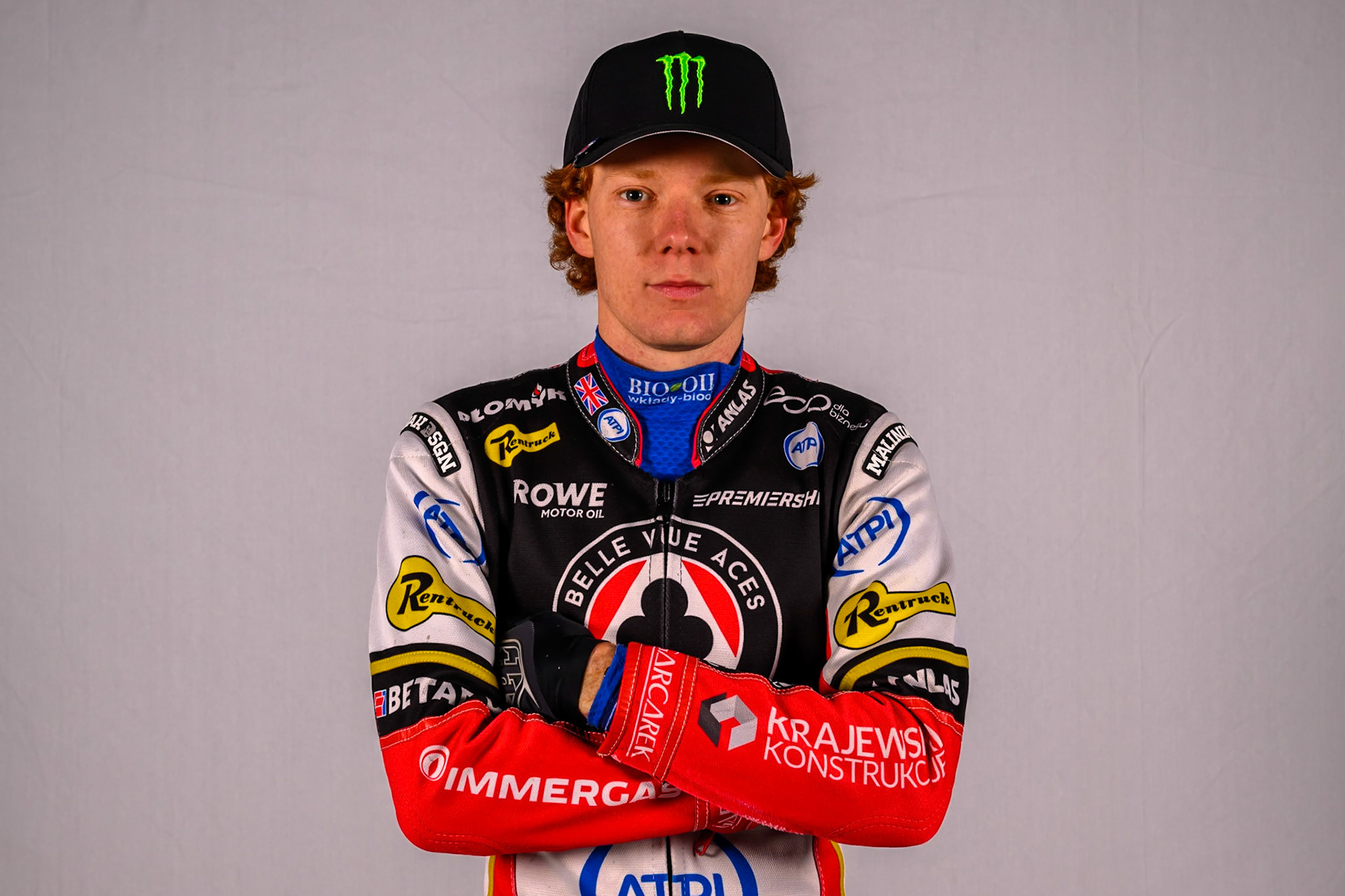 Dan Bewley of Belle Vue Aces during the Belle Vue Aces Media Day at the National Speedway Stadium, Manchester on Wednesday 11th March 2026. (Photo: Ian Charles | MI News)