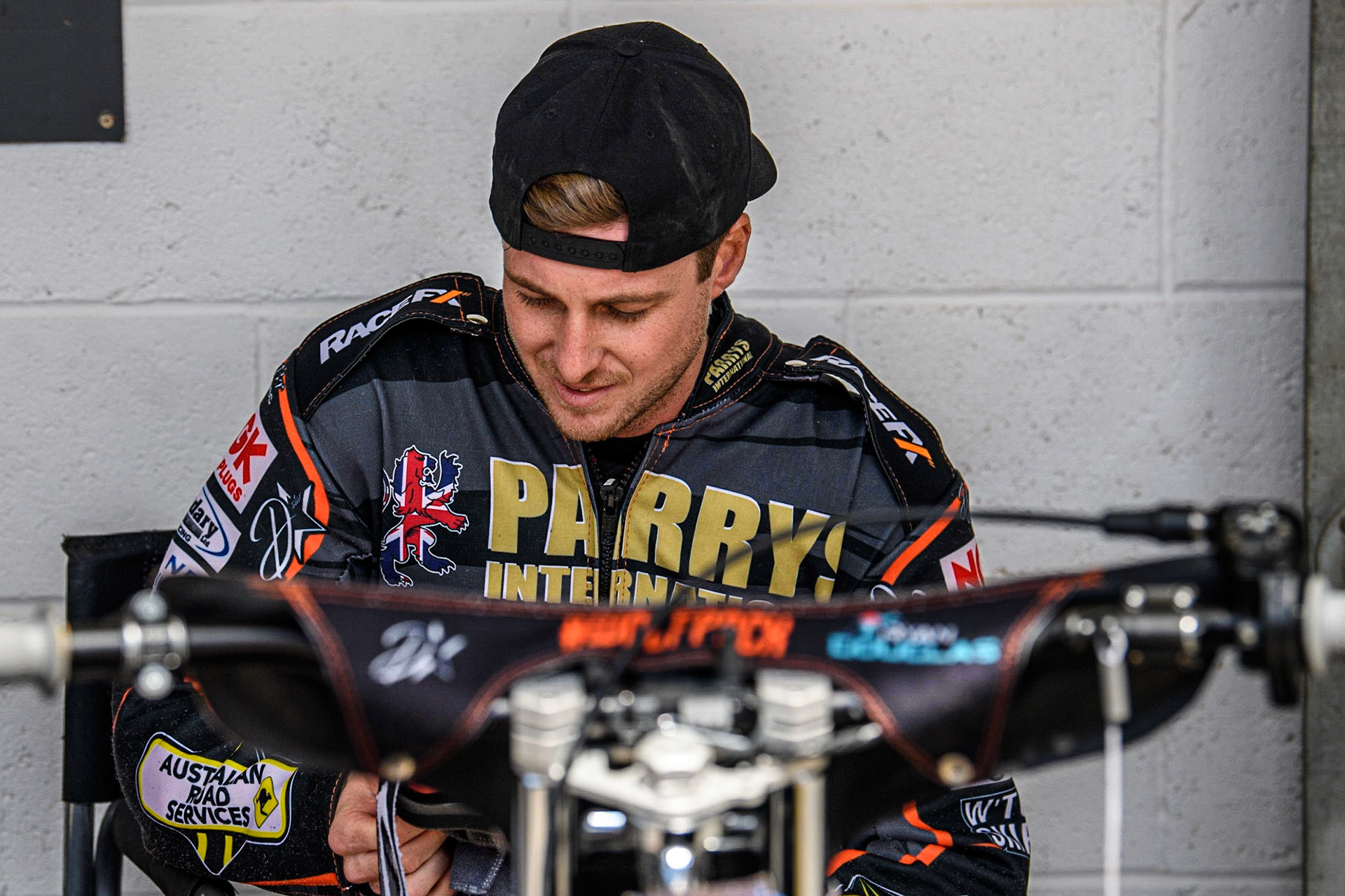 Ryan Douglas - Wolverhampton Parrys International Wolves during the Sports Insure Premiership match between Belle Vue Aces and Wolverhampton Wolves at the National Speedway Stadium, Manchester on Monday 29th May 2023. (Photo: Ian Charles | MI News)