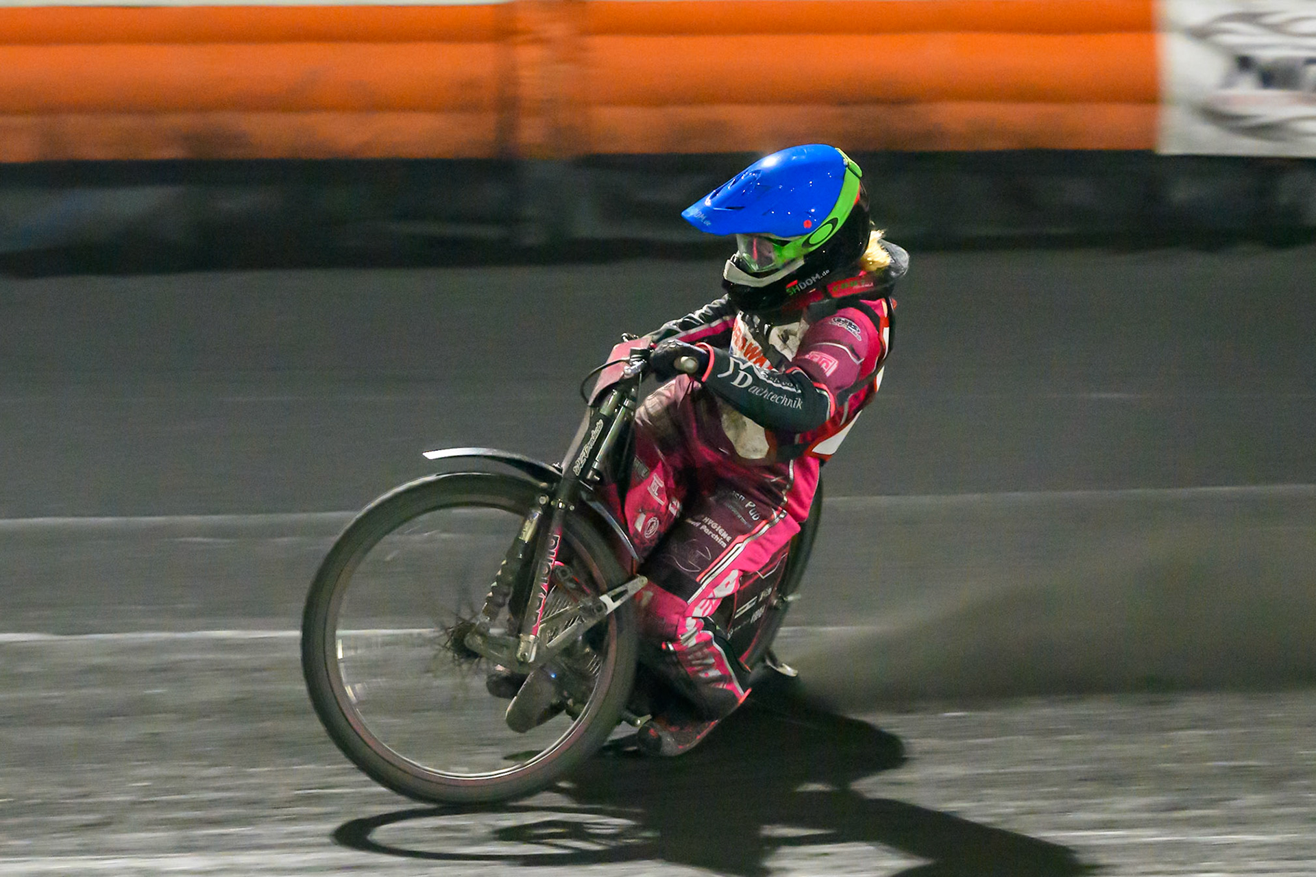 Hannah Grunwald of Germany in action during the Gouden KENNY Helm at Speedway Veenoord, Veenoord in the Netherlands on Saturday 19th September 2026. (Photo: Ian Charles | MI News)