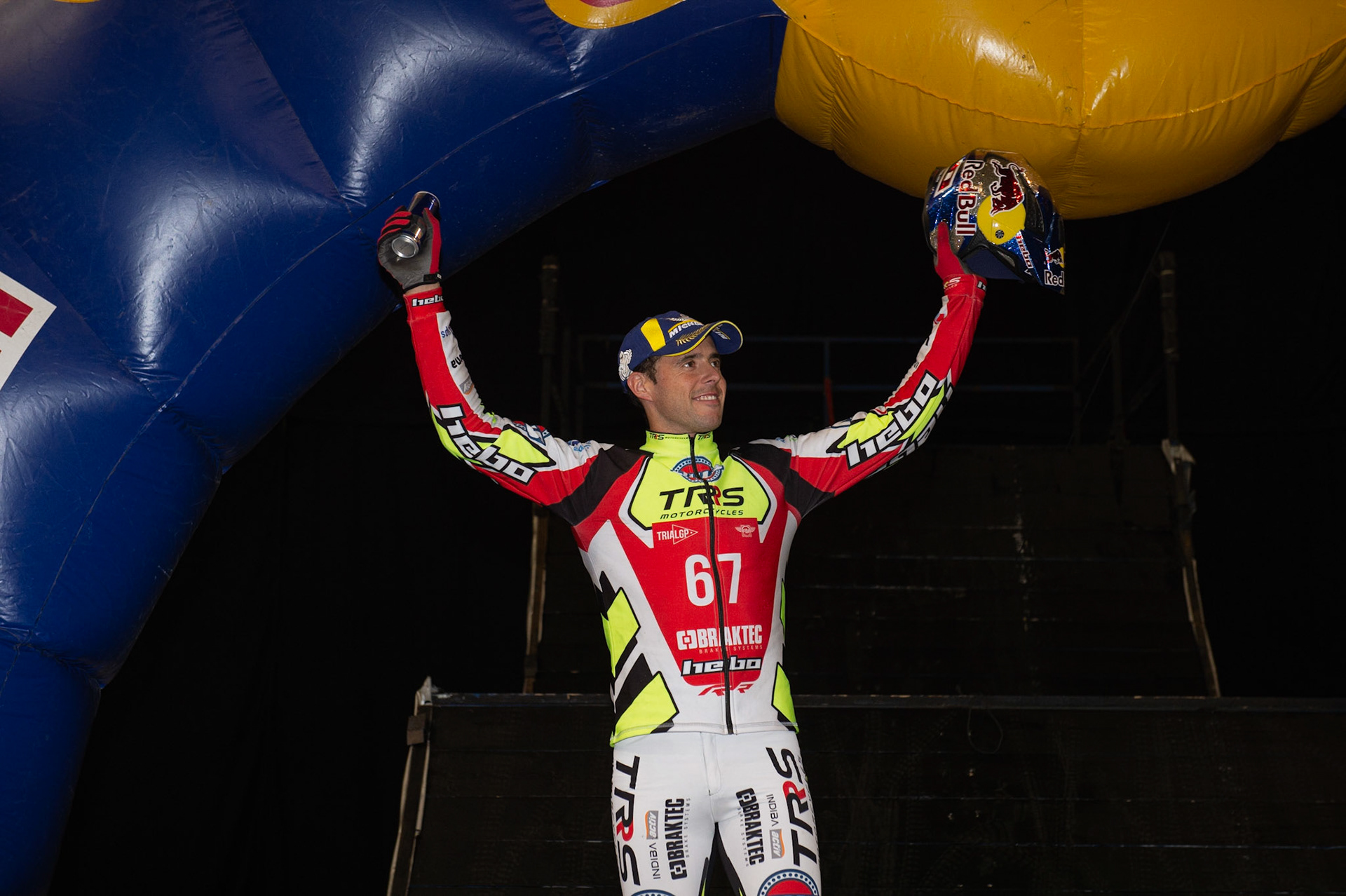 SHEFFIELD, ENGLAND  - DECEMBER 28TH  2nd place for Adam Raga, Spain (TRRS)  during the 25th Anniversary Sheffield Indoor Trial at the FlyDSA Arena, Sheffield on Saturday 28th December 2019. (Credit: Ian Charles | MI News)