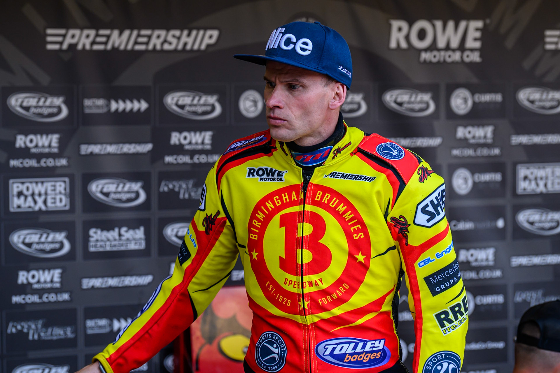 Birmingham Brummies' Matej Zagar during the Rowe Motor Oil Premiership match between Birmingham Brummies and Belle Vue Aces at Perry Bar Stadium, Birmingham on Monday 2nd June 2025. (Photo: Ian Charles | MI News)