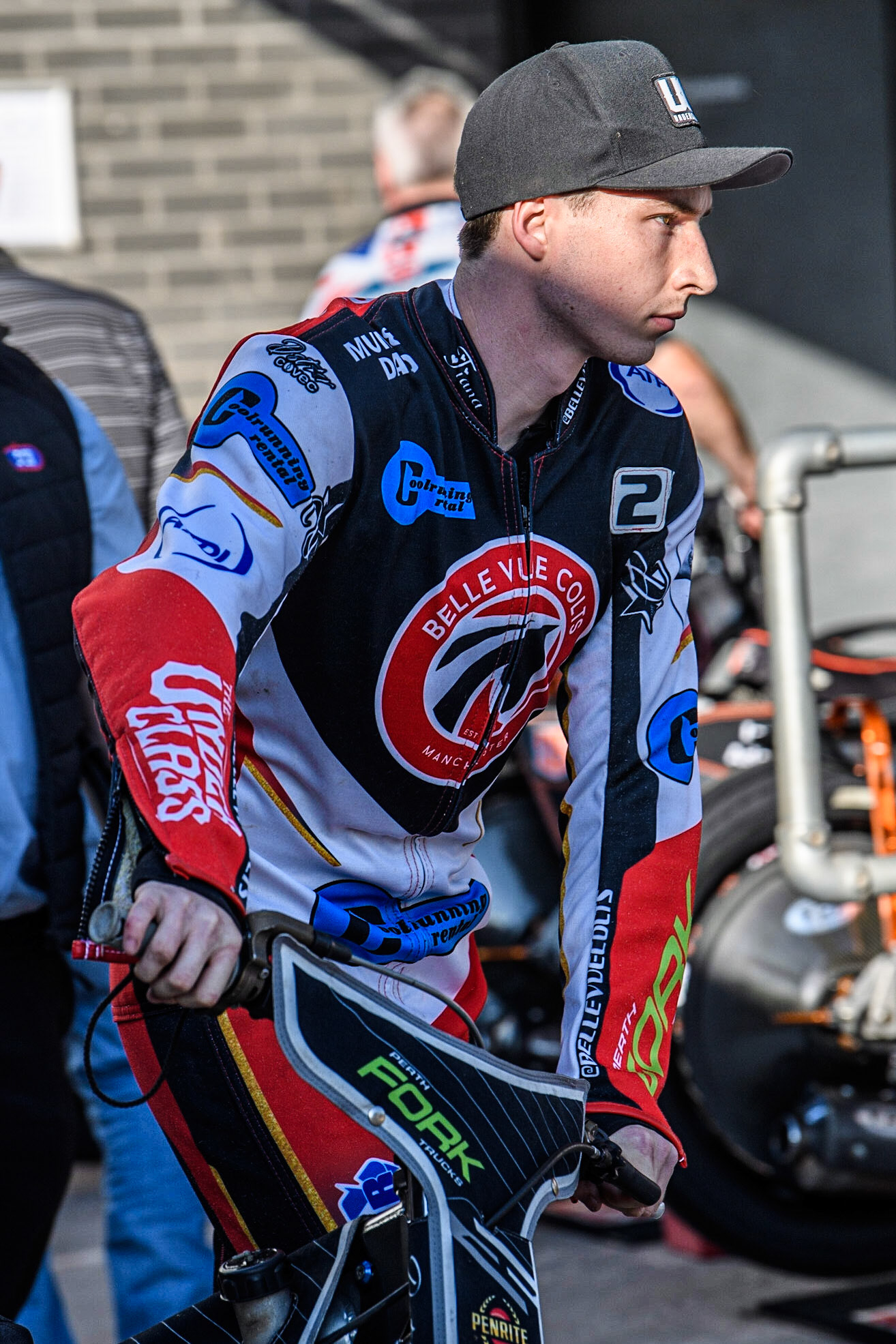 Matt Marson - Belle Vue Cool Running Colts during the National Development League match between Belle Vue Colts and Kent Royals at the National Speedway Stadium, Manchester on Friday 7th July 2023. (Photo: Ian Charles | MI News)