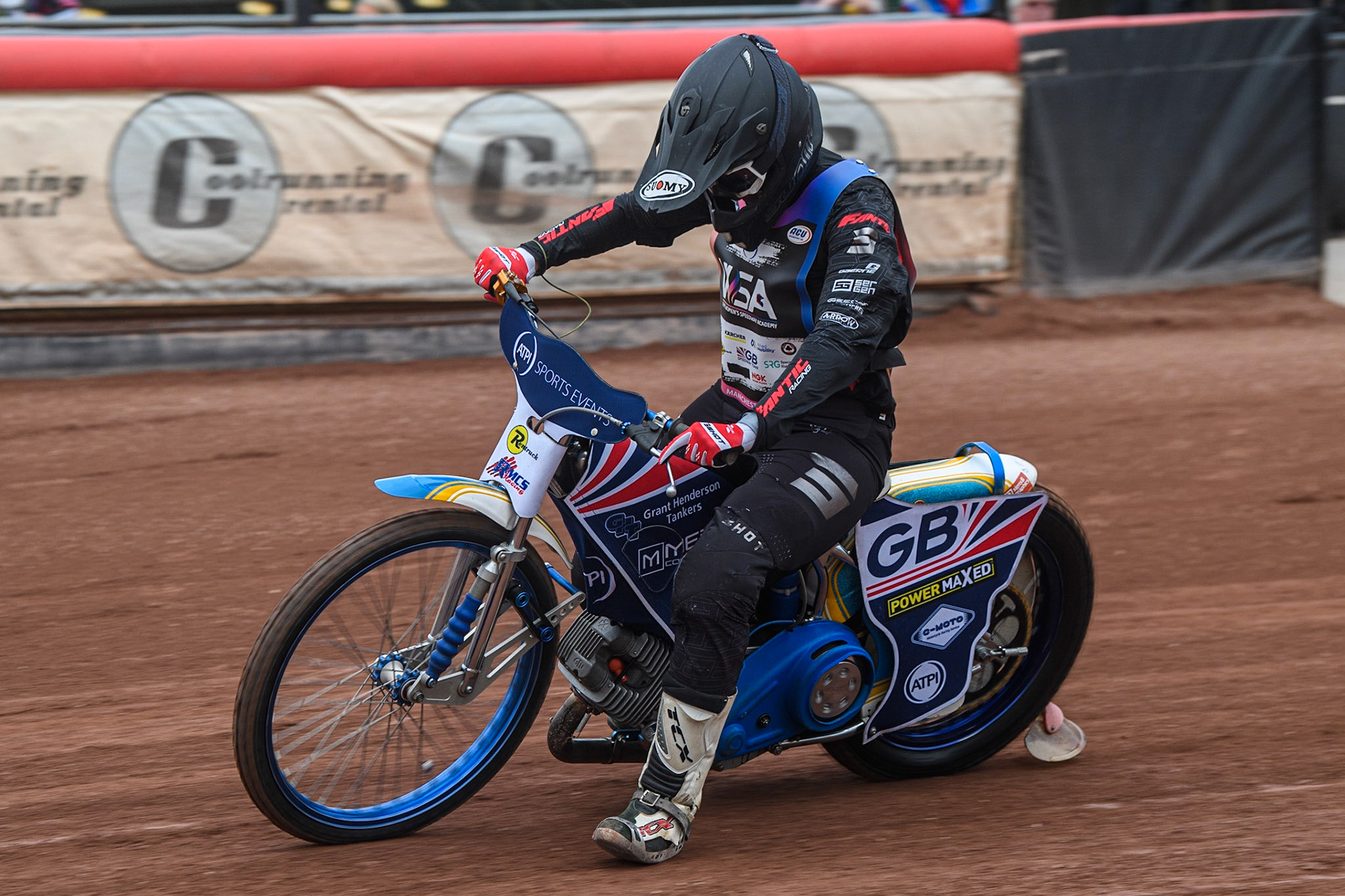 Jane Daniels, World Enduro Champion on track during the FIM Women's  Speedway Academy at the National Speedway Stadium, Manchester on Friday 4th August 2023. (Photo: Ian Charles | MI News)