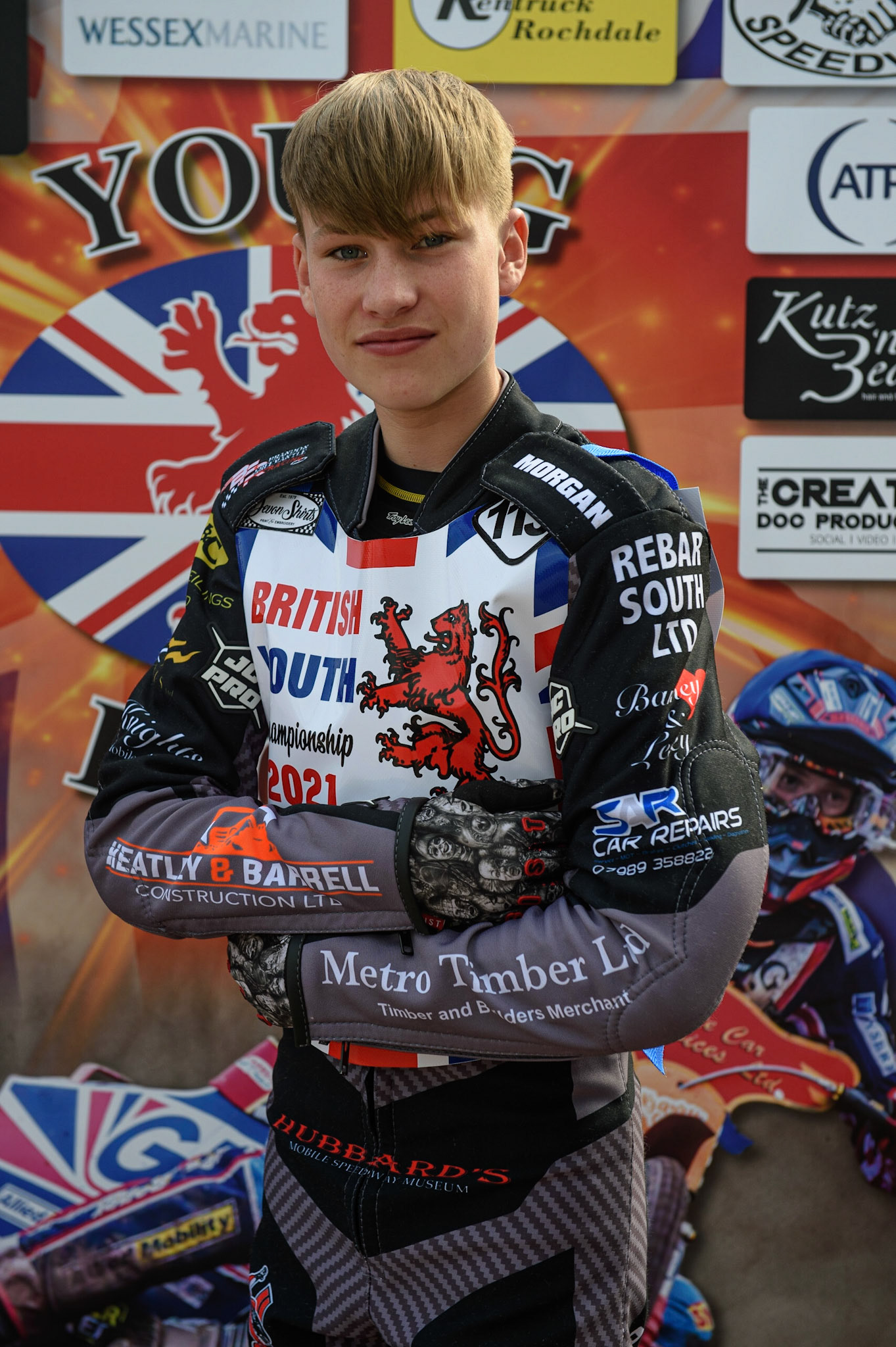 MANCHESTER, UK. MAY 28TH   Vinnie Foord  - 500cc CLASS during the British Junior Championship at the National Speedway Stadium, Manchester on Friday 28th May 2021. (Credit: Ian Charles | MI News)