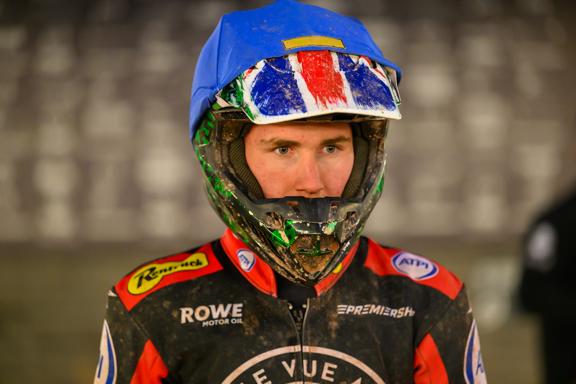 Will Cairns of Belle Vue Aces during the Rowe Motor Oil Premiership match between Belle Vue Aces and Ipswich Witches at the National Speedway Stadium, Manchester on Monday 20th April 2026. (Photo: Ian Charles | MI News)