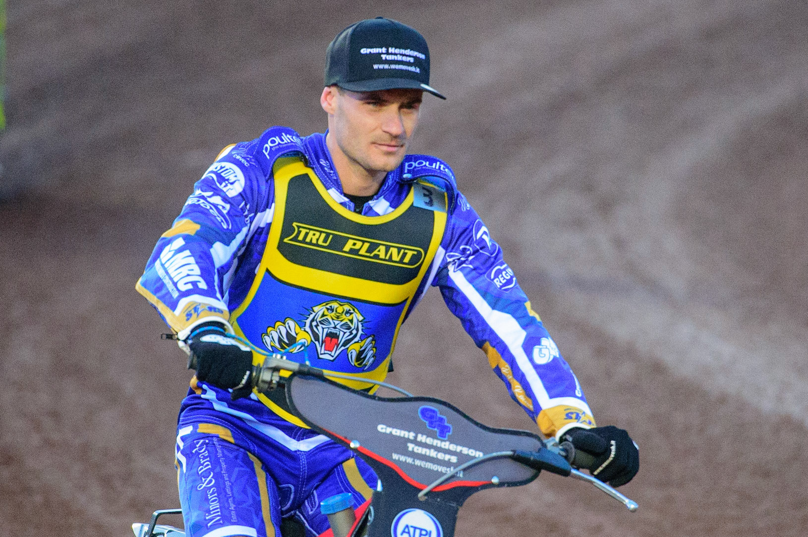 MANCHESTER, UK.  MAR 28TH. Richie Worrall the Sheffield guest rider  during the SGB Premiership League Cup match between Belle Vue Aces and Sheffield Tigers at the National Speedway Stadium, Manchester on Monday 28th March 2022. (Credit: Ian Charles | MI News)