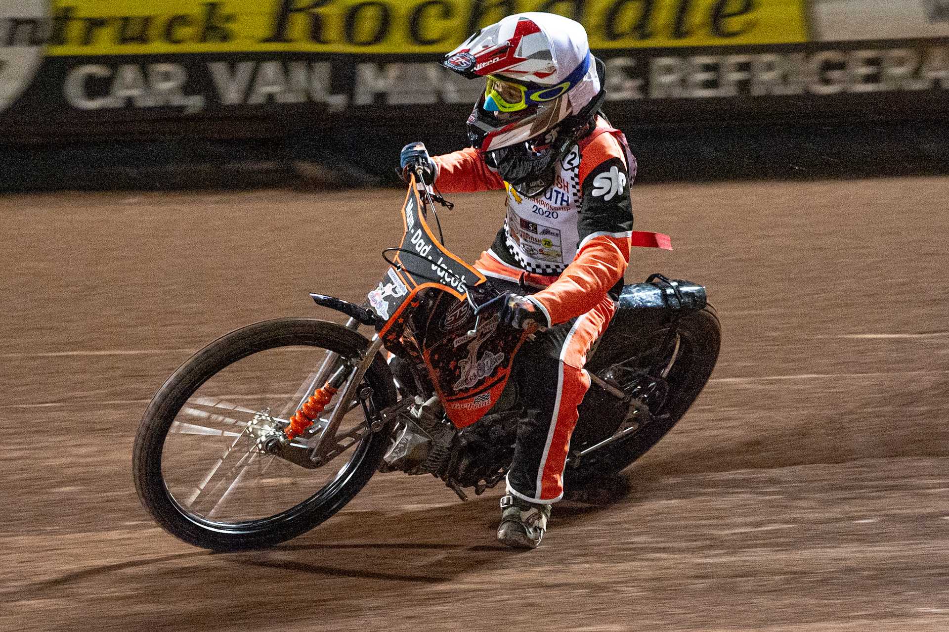 Photo: Ian CharlesOwen Booth in action  (125cc B Class)British Youth Speedway Championship (Round 5), National Speedway Stadium, Manchester Saturday  10  October  2020