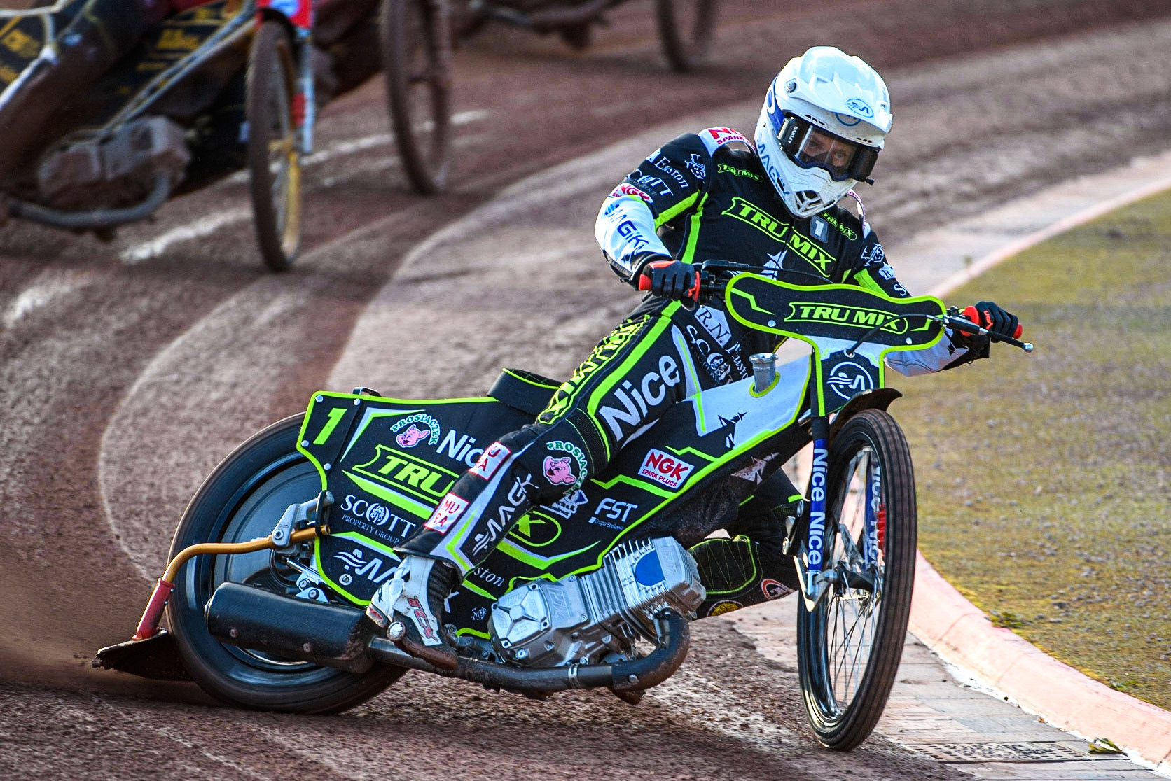 Emil Sayfutdinov in action  during the Sports Insure Premiership match between Belle Vue Aces and Ipswich Witches at the National Speedway Stadium, Manchester on Monday 17th July 2023. (Photo: Ian Charles | MI News)