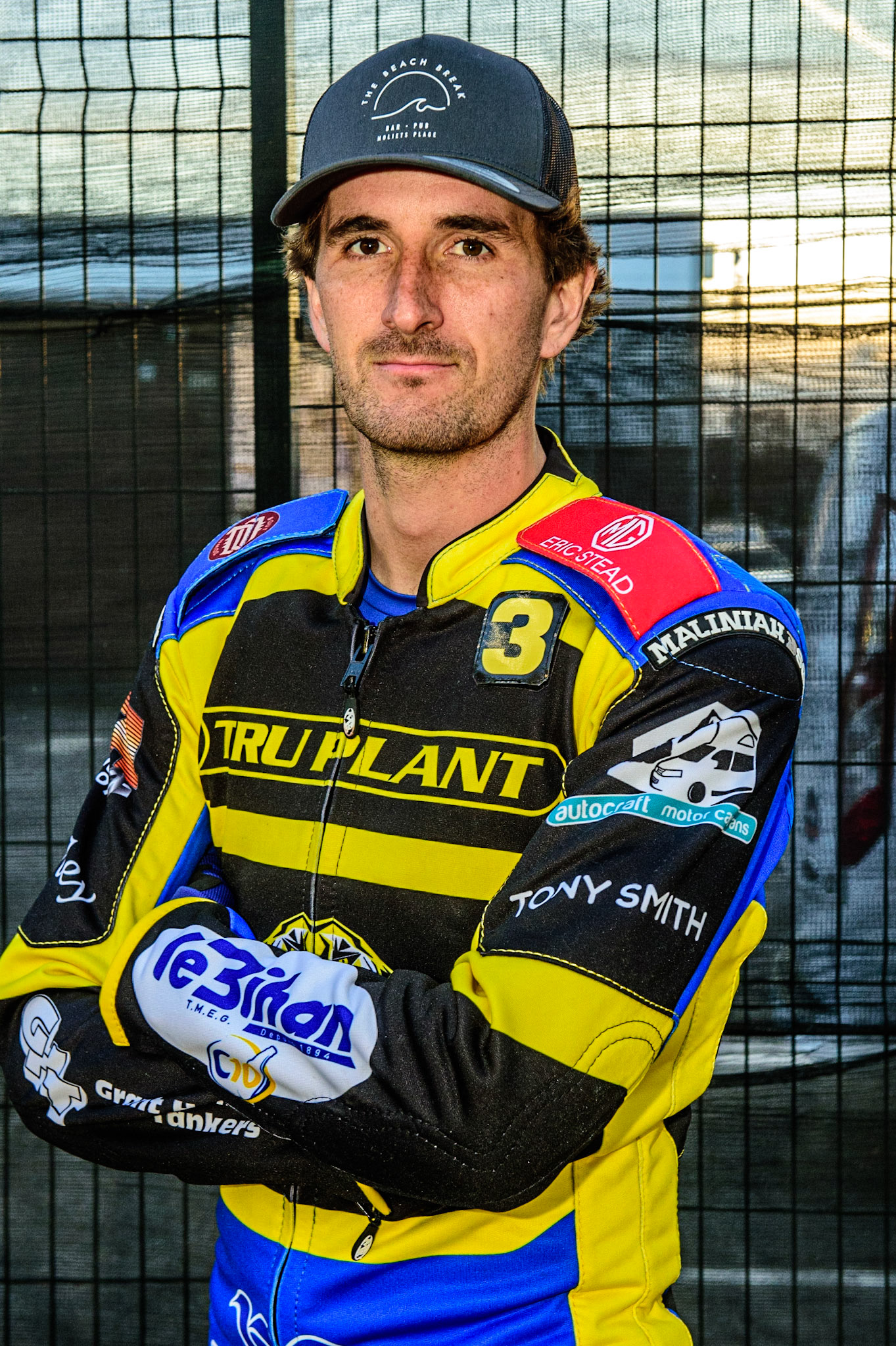 Adam Ellis  - Sheffield ‘TruPlant’ Tigers   during the SGB Premiership match between Belle Vue Aces and Sheffield Tigers at the National Speedway Stadium, Manchester on Monday 27th March 2023. (Photo: Ian Charles | MI News)