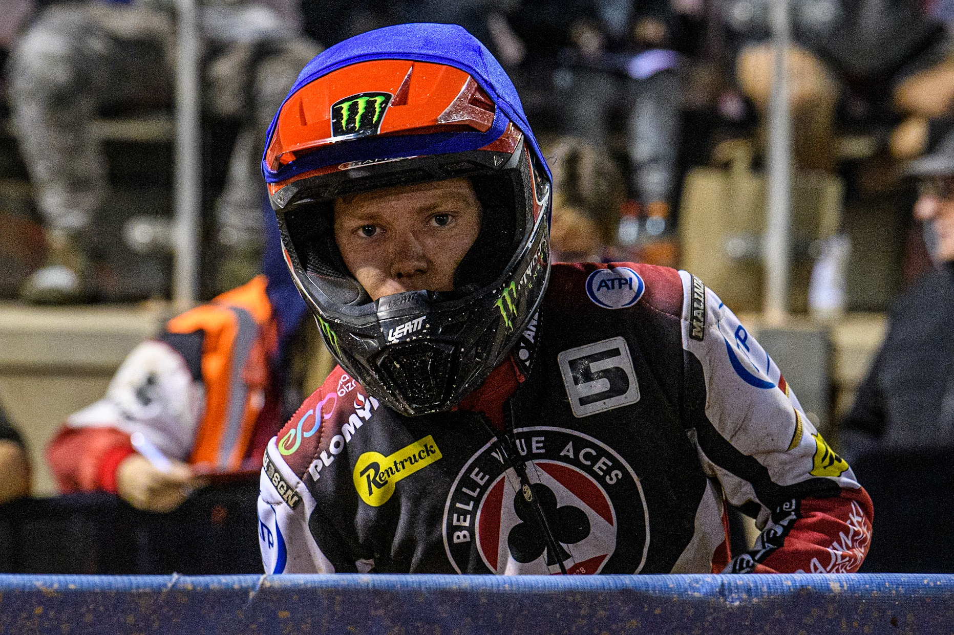 Dan Bewley during the Sports Insure Premiership Semi Final Playoff 2nd leg match between Belle Vue Aces and Ipswich Witches at the National Speedway Stadium, Manchester on Monday 25th September 2023. (Photo: Ian Charles | MI News)