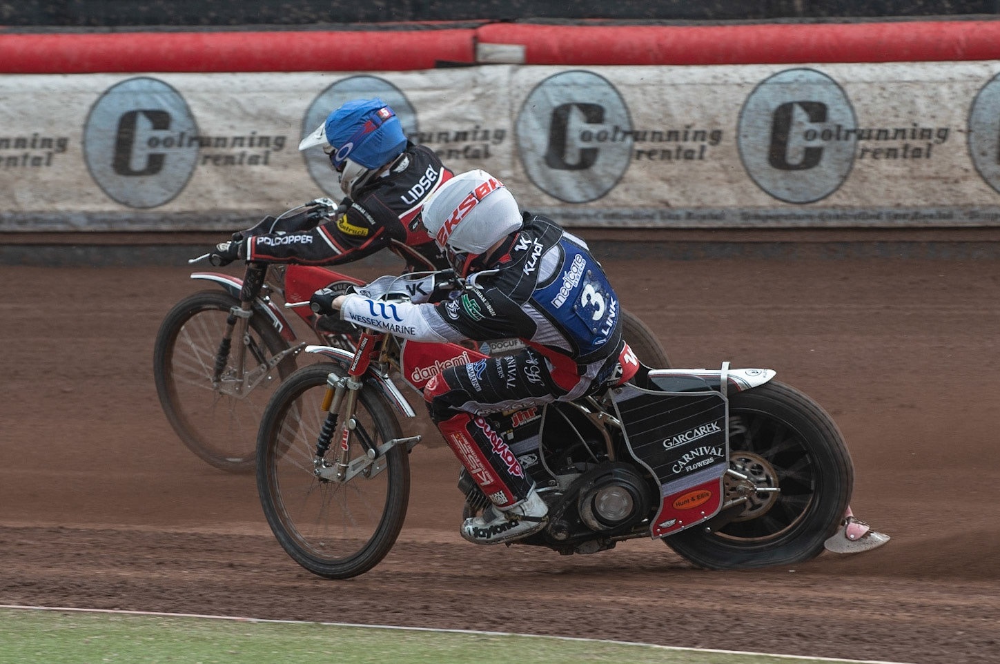 Photo by Ian Charles

Nicolai Klindt  (White) chases Jaimon Lidsey (Blue)


Belle Vue Aces v Poole Pirates, British Speedway Premiership, Belle Vue National Speedway Stadium, Manchester, Monday 6  May  2019