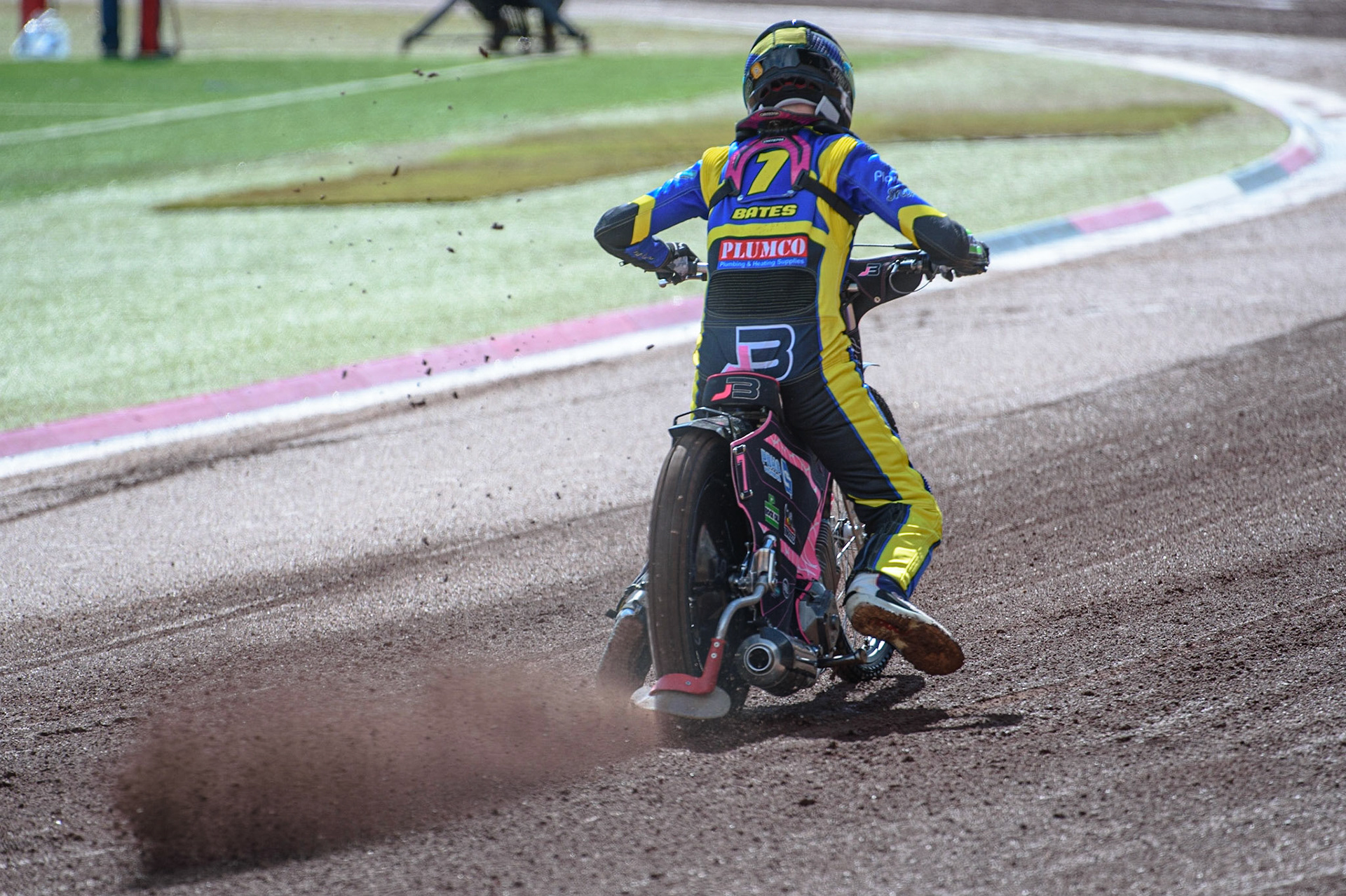 Photo: Ian CharlesJosh Bates In ActionDiscovery Networks Eurosport Speedway Season Launch, National Speedway Stadium, Manchester Wednesday  12  May  2021