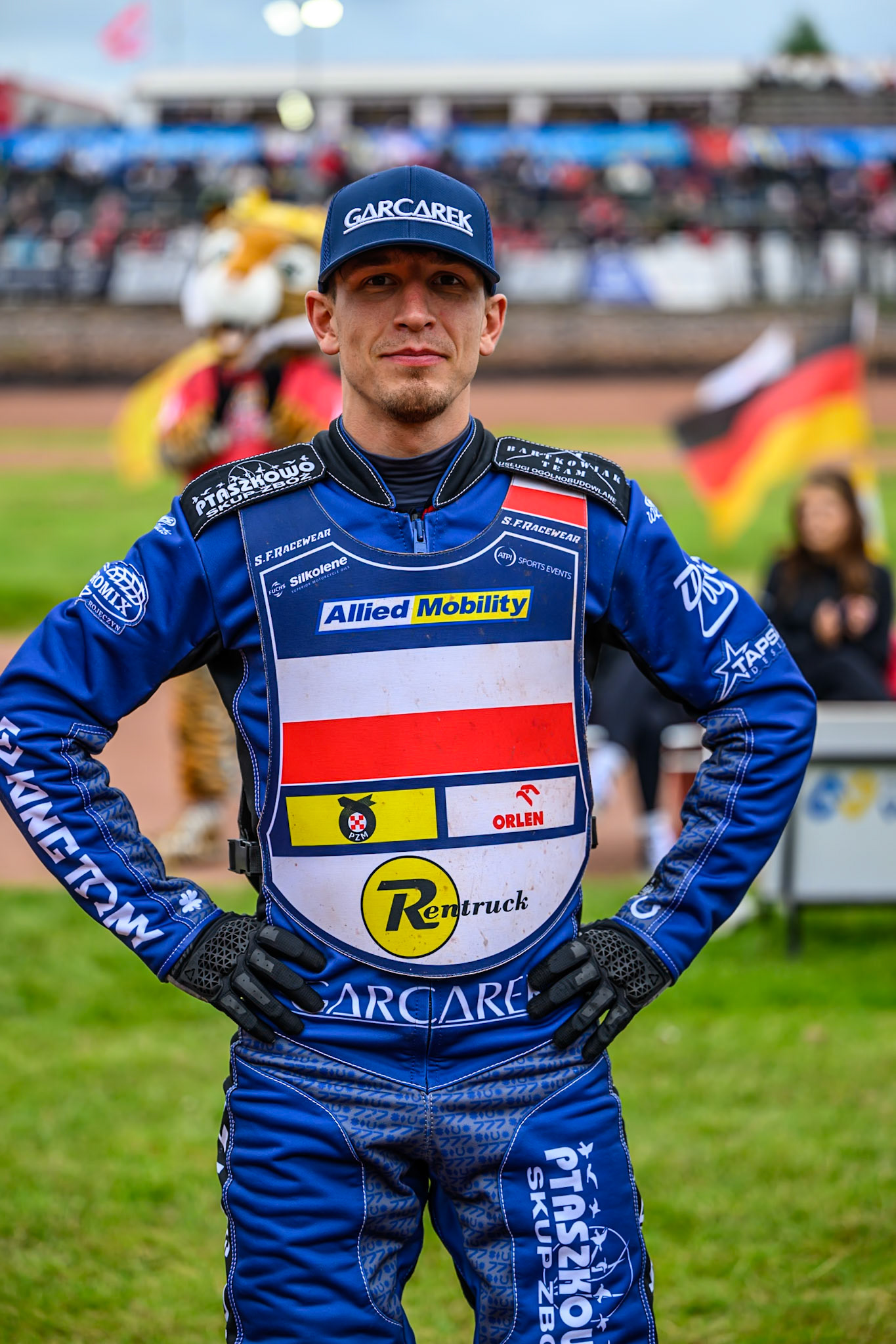 Piotr Pawlicki of Poland during the Speedway GP Qualifying Round 3 at Allied Ashfield Stadium, Glasgow on Saturday 30th May 2026. (Photo: Ian Charles | MI News)
