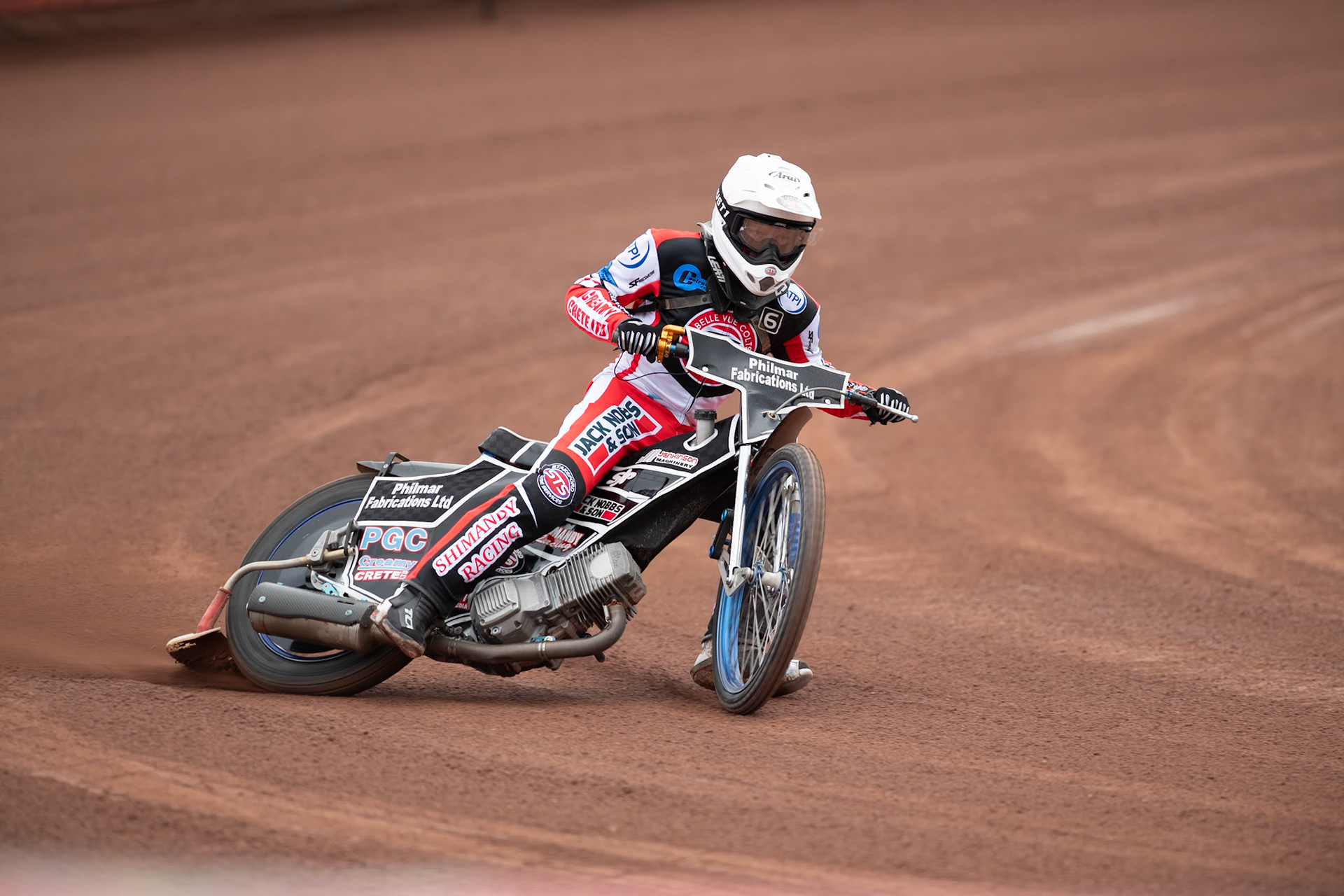 during the Belle Vue Aces Media Day at the National Speedway Stadium, Manchester on Monday 11th March 2024. (Photo: Ian Charles | MI News)