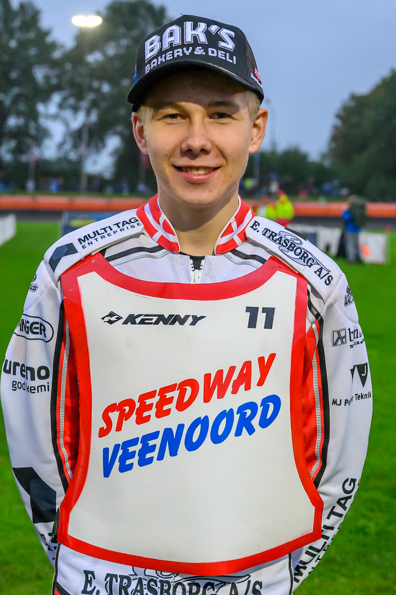 Jacob D. Jensen of Denmark during the Gouden KENNY Helm at Speedway Veenoord, Veenoord in the Netherlands on Saturday 19th September 2026. (Photo: Ian Charles | MI News)