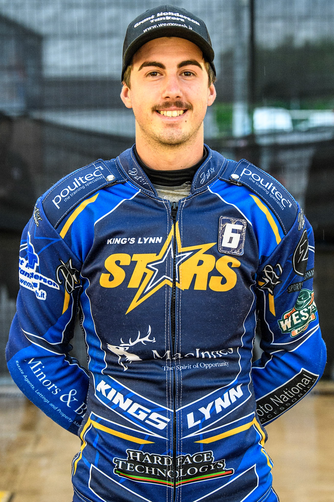 Kye Thomson - King’s Lynn MacInnes Stars during the Sports Insure Premiership match between Belle Vue Aces and King's Lynn Stars at the National Speedway Stadium, Manchester on Monday 12th June 2023. (Photo: Ian Charles | MI News)