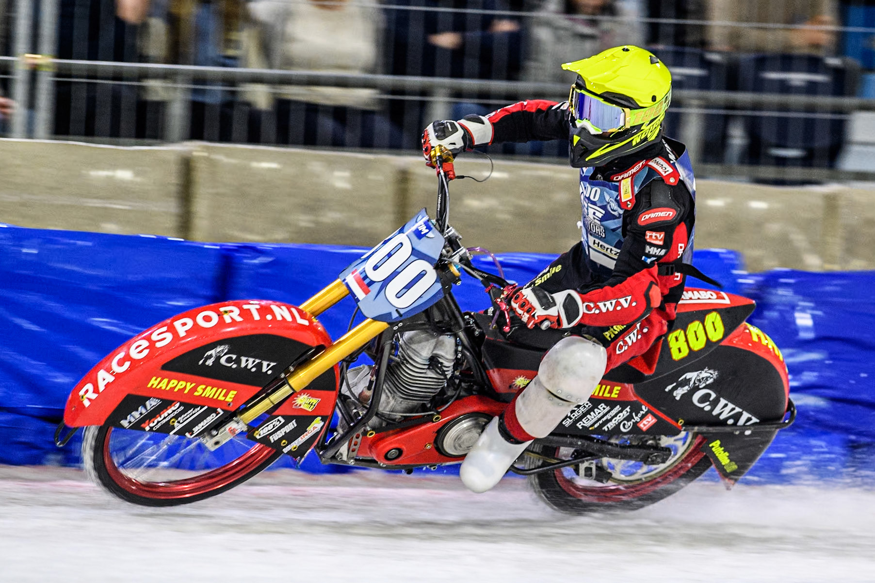 Jasper Iwema of The Netherlands in action during the Roelof Thijs Bokaal at Ice Rink Thialf, Heerenveen, The Netherlands on Friday 5th April 2024. (Photo: Ian Charles | MI News)