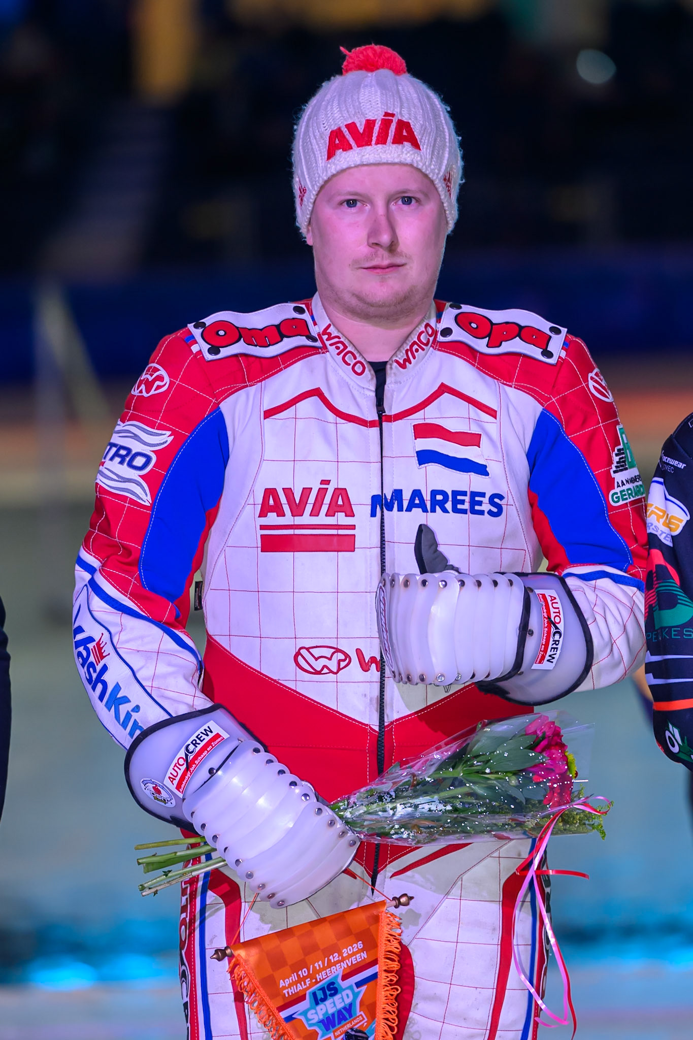 Niek Schaap of The Netherlands during the ROELOF THIJS BOKAAL at Ice Rink Thialf, Heerenveen on Friday 10th April 2026.  (Photo: Ian Charles | MI News)