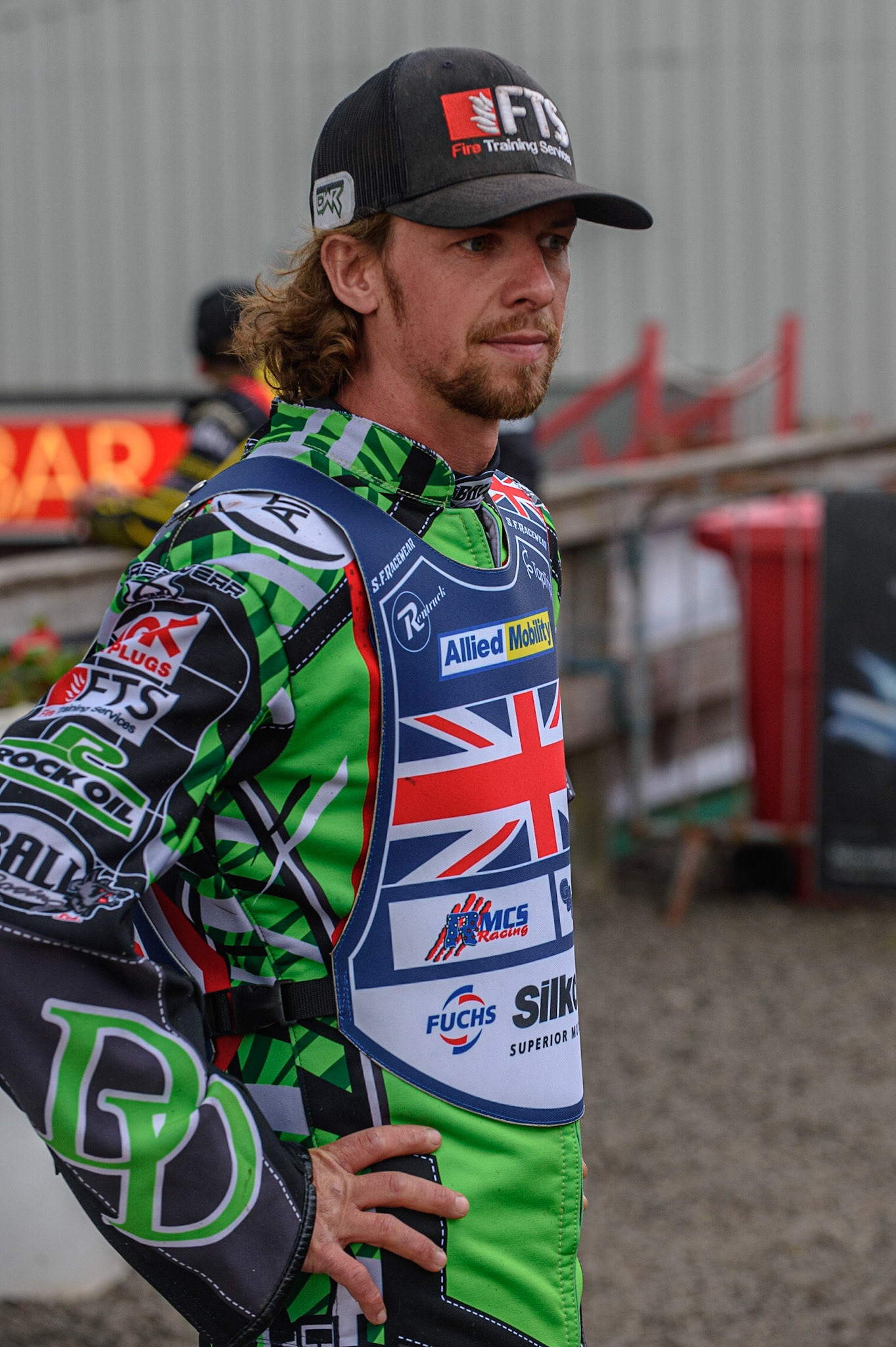 GLASGOW, UK. JUNE 19TH.  Charles Wright (Great Britain) during the FIM Speedway Grand Prix Qualifying Round at the Peugeot Ashfield Stadium, Glasgow on Saturday 19th June 2021. (Credit: Ian Charles | MI News)