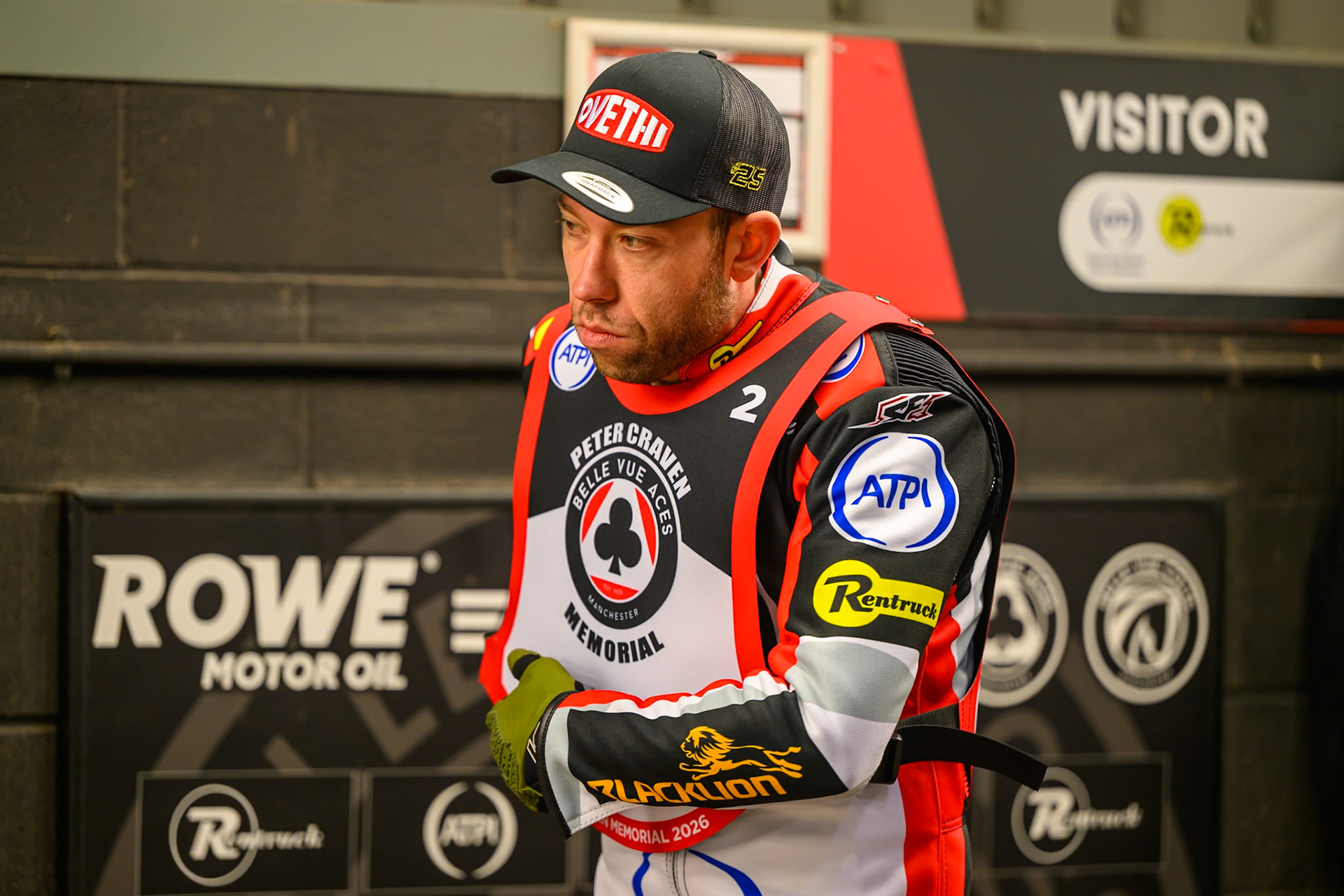 Peter Kildemand during the Peter Craven Memorial Trophy at the National Speedway Stadium, Manchester, on Monday 16th March 2026. (Photo: Ian Charles | MI News)