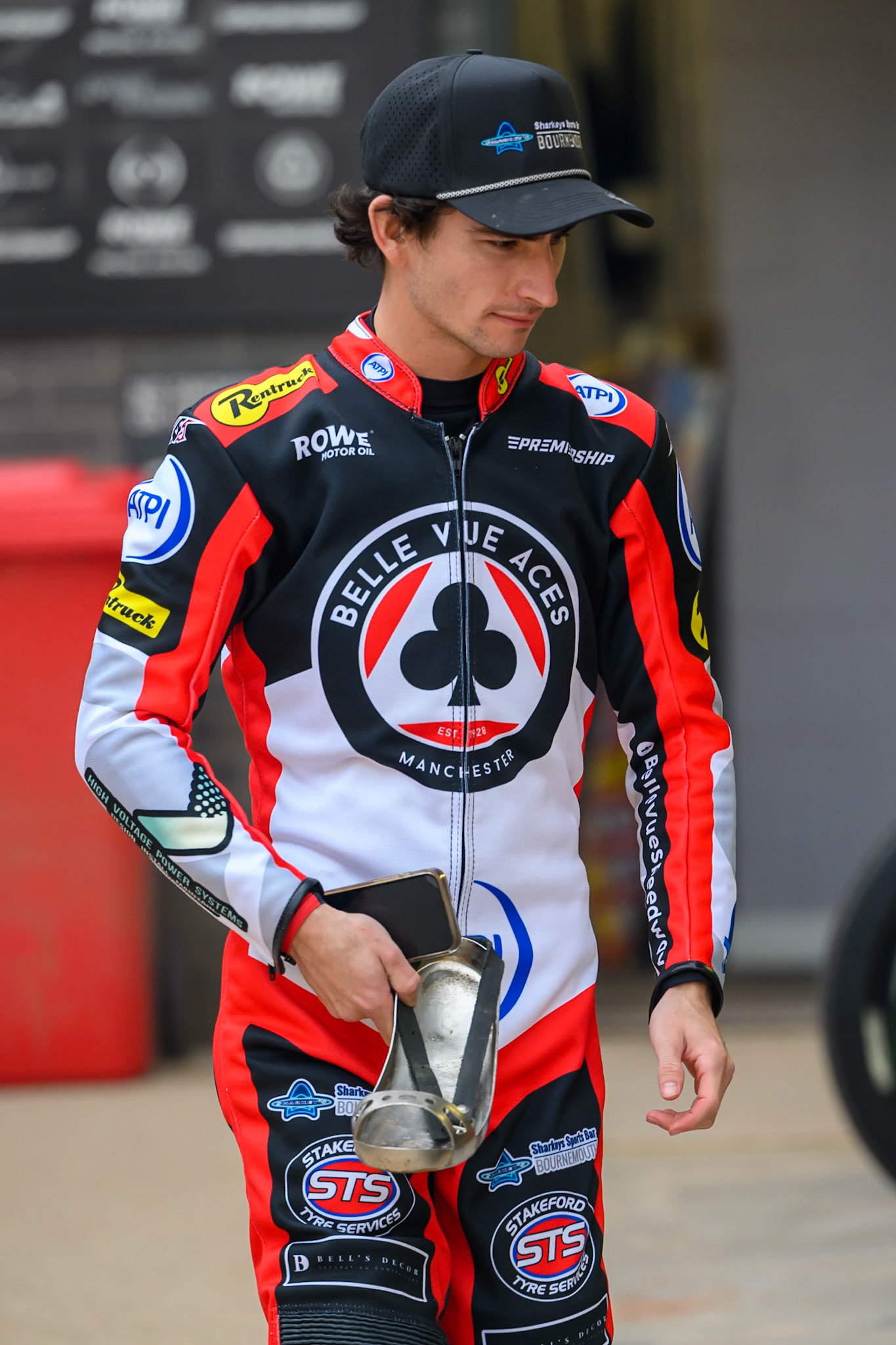 Zach Cook of Belle Vue Aces during the Rowe Motor Oil Premiership match between Belle Vue Aces and Leicester Lions at the National Speedway Stadium, Manchester on Monday 15th June 2026. (Photo: Ian Charles | MI News)