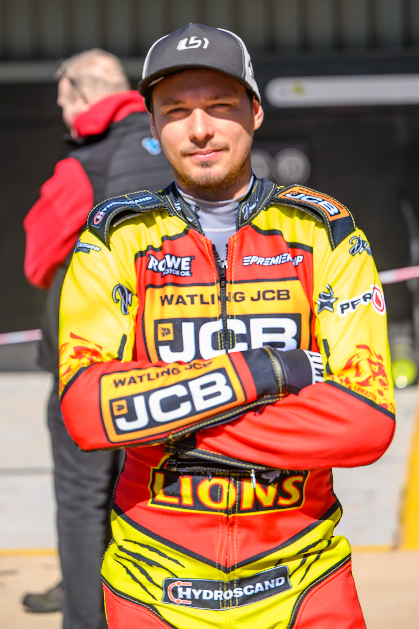 Nick Morris of Leicester Lions during the Knockout Cup Northern Section match between Belle Vue Aces and Leicester Lions at the National Speedway Stadium, Manchester on Monday 6th April 2026. (Photo: Ian Charles | MI News)