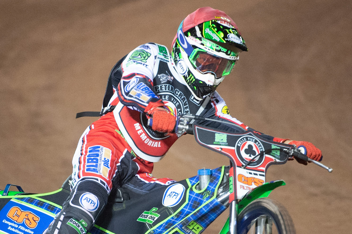 Photo: Ian CharlesDan BewleyPeter Craven Memorial Trophy, National Speedway Stadium, Manchester Thursday  22  October  2020