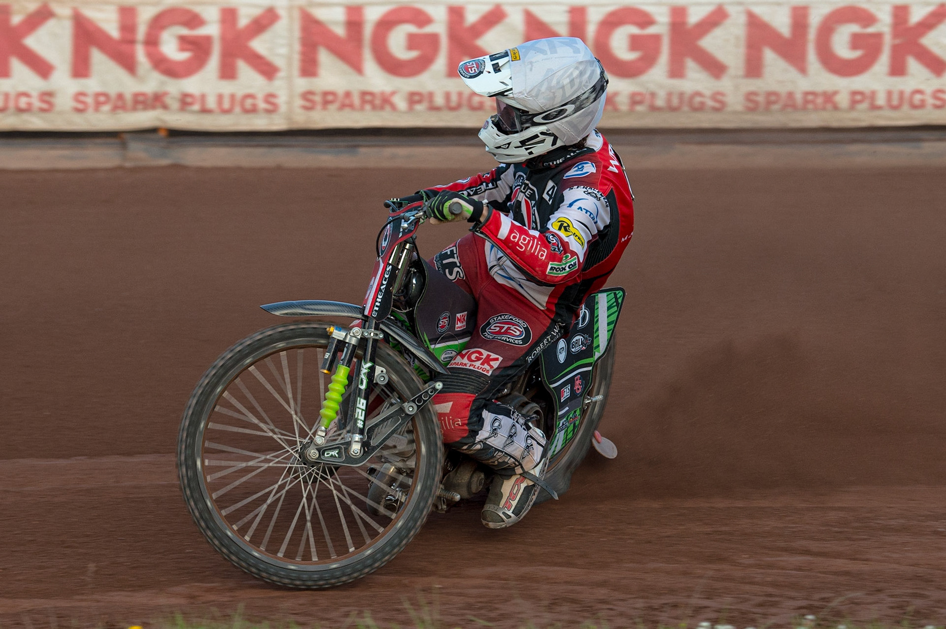WOLVERHAMPTON, UK. JUN 20TH Charles Wright  in action  for Belle Vue ATPI Aces  during the SGB Premiership match between Wolverhampton Wolves and Belle Vue Aces at Monmore Green Stadium, Wolverhampton on Monday 20th June 2022. (Credit: Ian Charles | MI News)