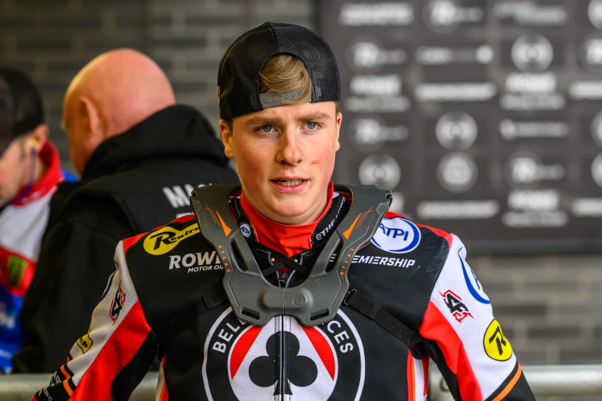 Belle Vue Aces' Norick Blödorn during the Rowe Motor Oil Premiership match between Belle Vue Aces and Oxford Spires at the National Speedway Stadium, Manchester on Monday 26th May 2025. (Photo: Ian Charles | MI News)