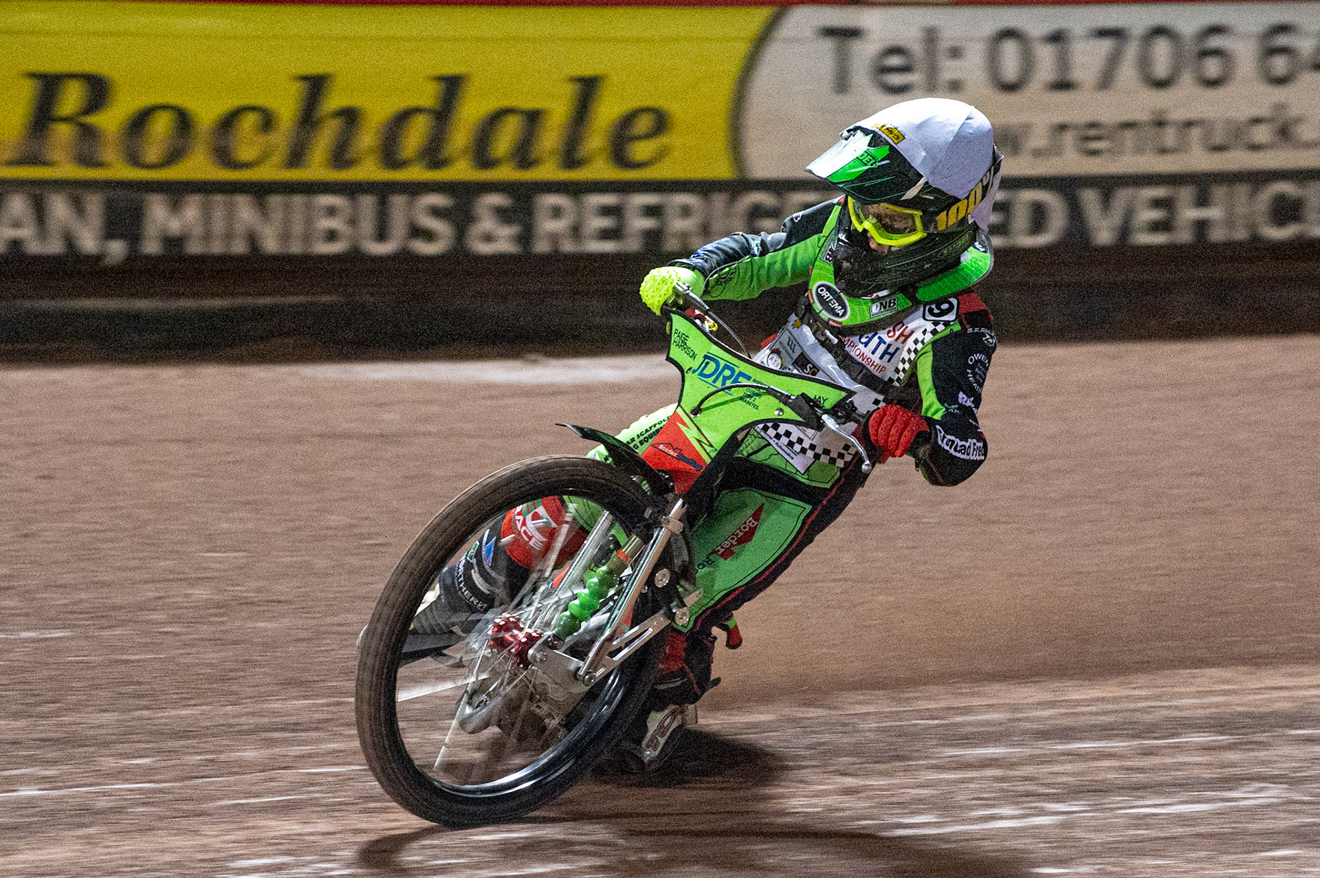 Photo: Ian CharlesLuke Harrison in action  (250cc Class)British Youth Speedway Championship (Round 5), National Speedway Stadium, Manchester Saturday  10  October  2020