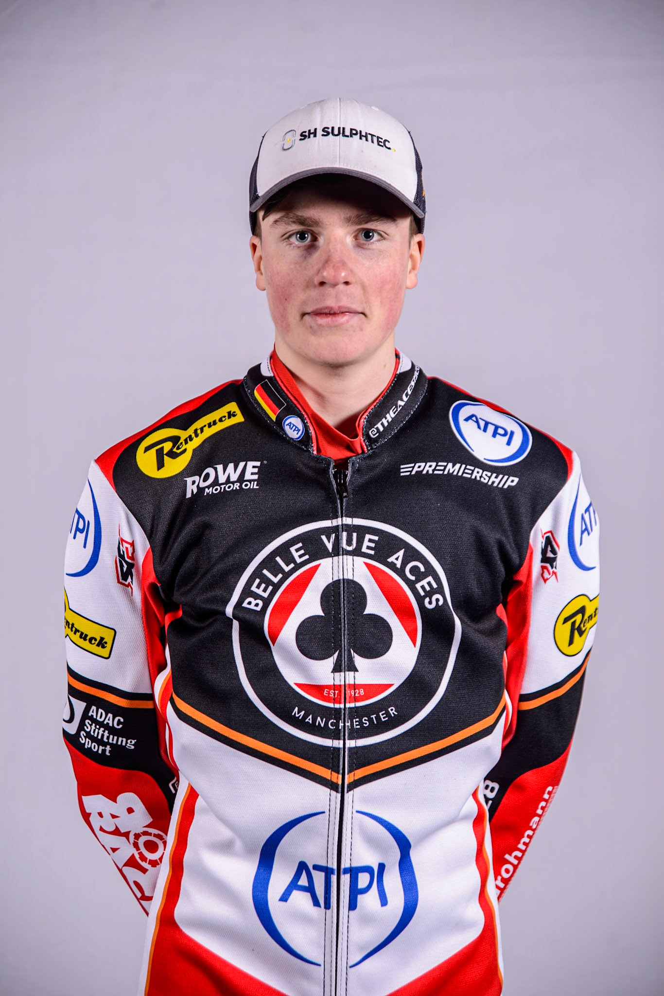 Norick Blödorn - Belle Vue Aces during the Belle Vue Aces Media Day at the National Speedway Stadium, Manchester on Wednesday 12th March 2025. (Photo: Ian Charles | MI News)