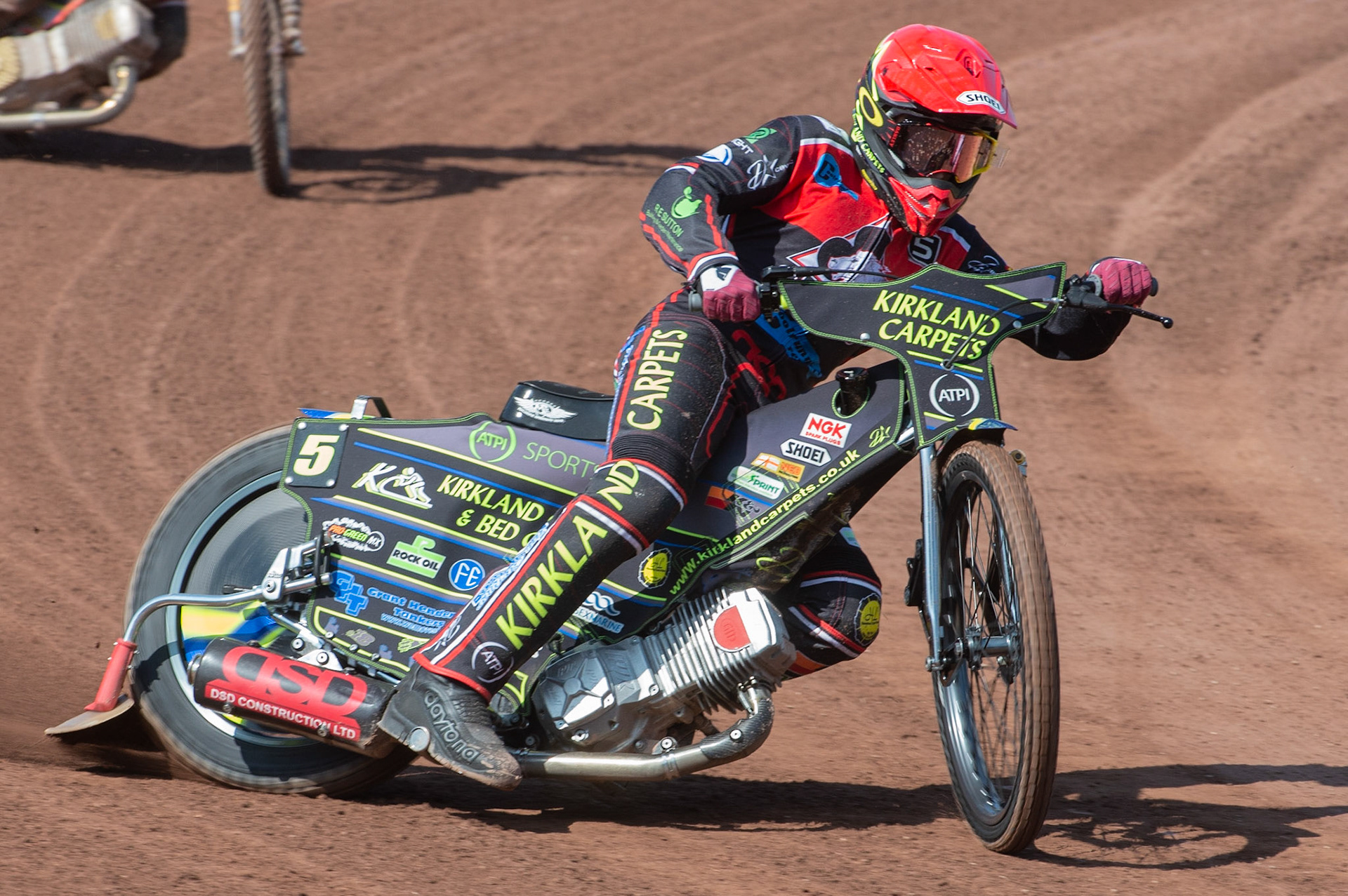 Photo: Ian Charles

Kyle Bickley in action 

Belle Vue Colts v Stoke Potters, National League, Belle Vue National Speedway Stadium, Manchester, Friday 19  April  2019