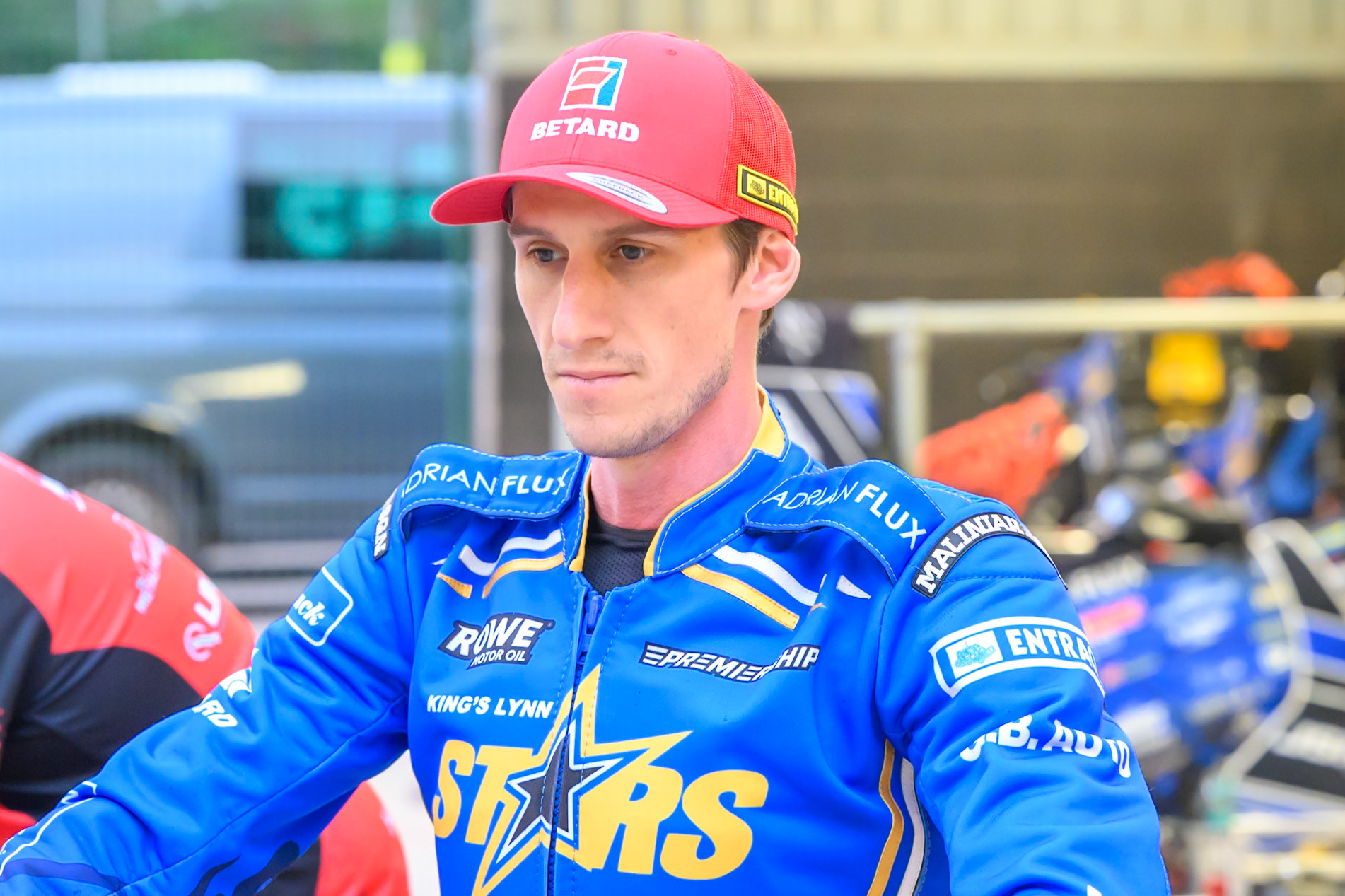 Max Fricke of Kings Lynn Stars during the Rowe Motor Oil Premiership match between Belle Vue Aces and King's Lynn Stars at the National Speedway Stadium, Manchester on Monday 29th June 2026. (Photo: Ian Charles | MI News)
