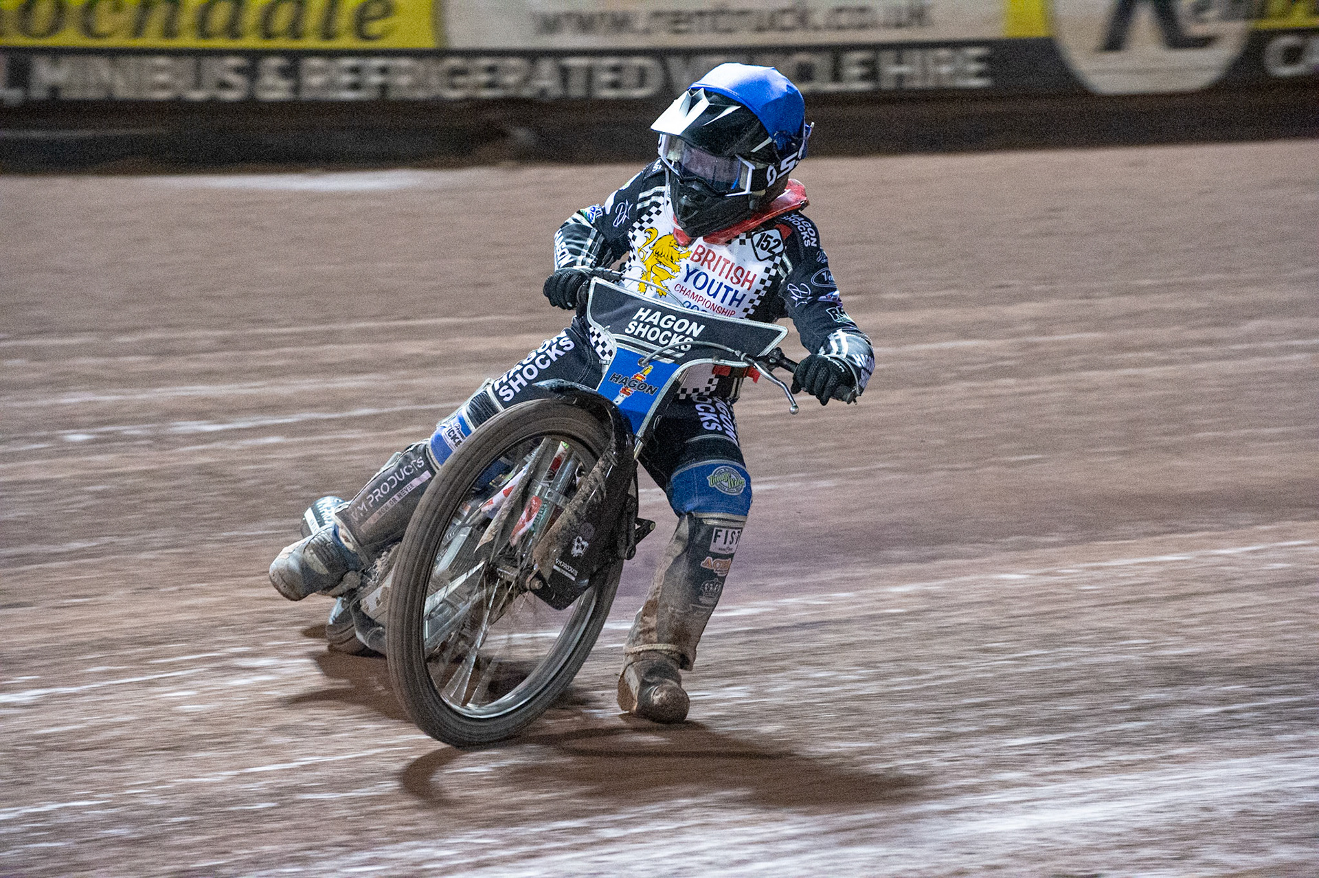 Photo: Ian CharlesAshton Vale in action  (250cc Class)British Youth Speedway Championship (Round 5), National Speedway Stadium, Manchester Saturday  10  October  2020