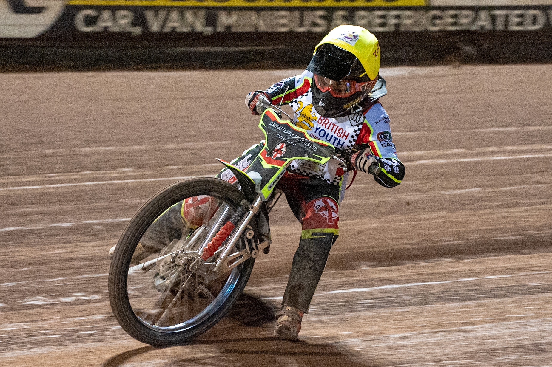Photo: Ian CharlesKatie Gordon in action  (500cc B Class) British Youth Speedway Championship (Round 5), National Speedway Stadium, Manchester Saturday  10  October  2020