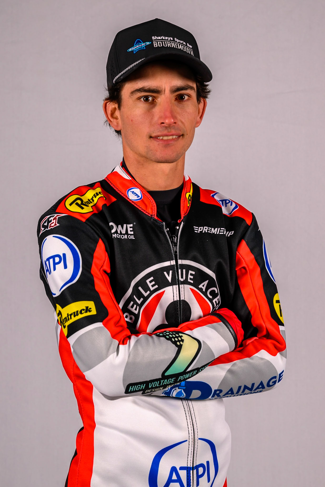 Zach Cook of Belle Vue Aces during the Belle Vue Aces Media Day at the National Speedway Stadium, Manchester on Wednesday 11th March 2026. (Photo: Ian Charles | MI News)
