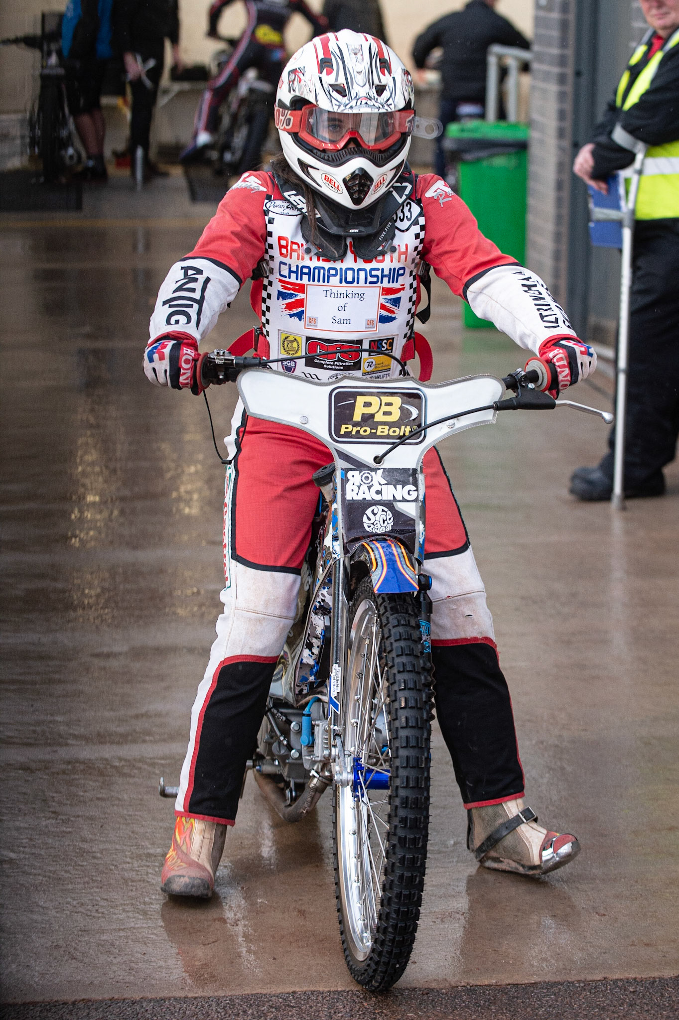 Photo by Ian Charles:

Katy Gordon

Belle Vue Aces v Wolverhampton Wolves, SGB Premiership, National Speedway Stadium, Manchester, Monday, 19, August, 2019