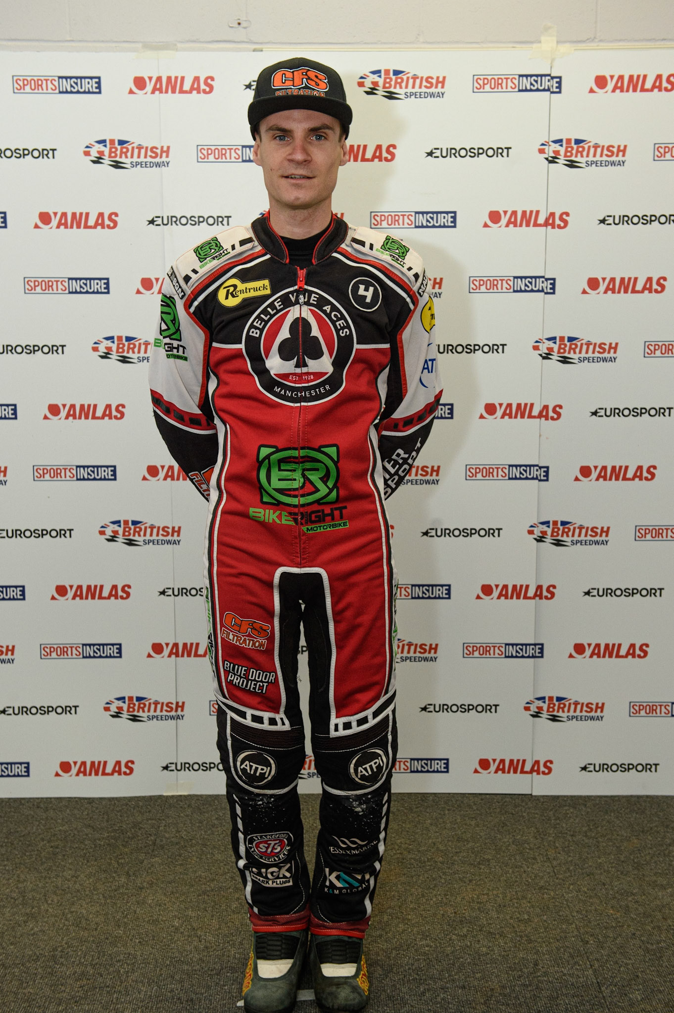 Photo: Ian CharlesSteve Worrall, Captain of Belle Vue AcesDiscovery Networks Eurosport Speedway Season Launch, National Speedway Stadium, Manchester Wednesday  12  May  2021